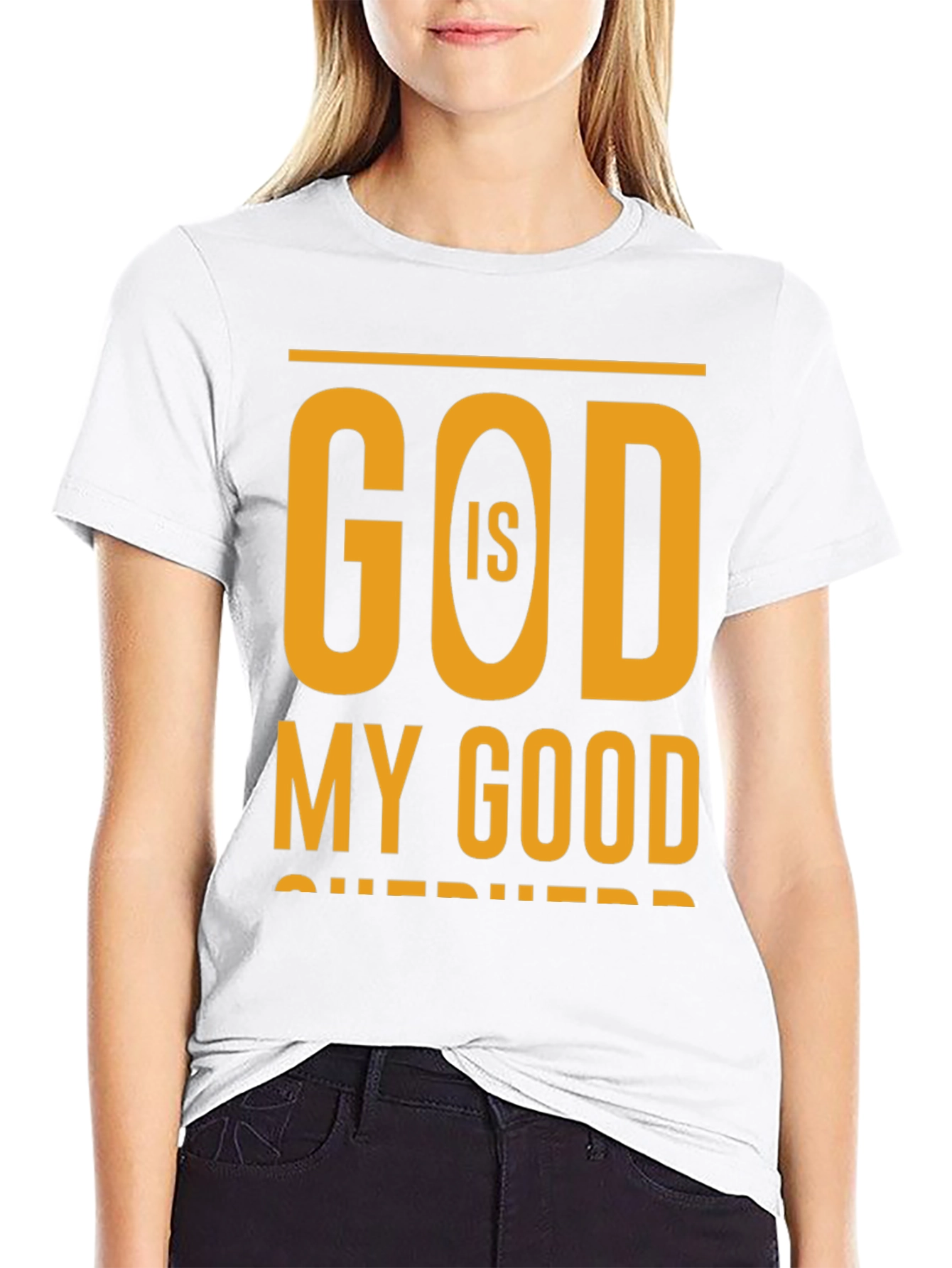 God Is My Good Shepherd Christian T-Shirt
