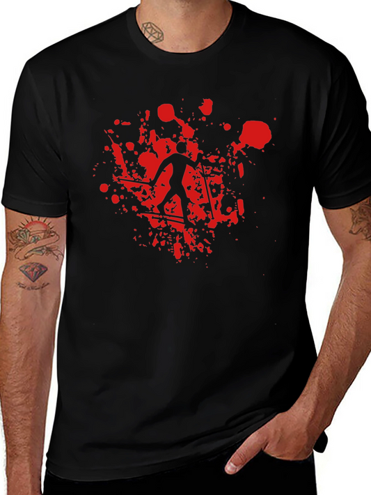 Bloody Skiier Graphic T-Shirt - Unique Design