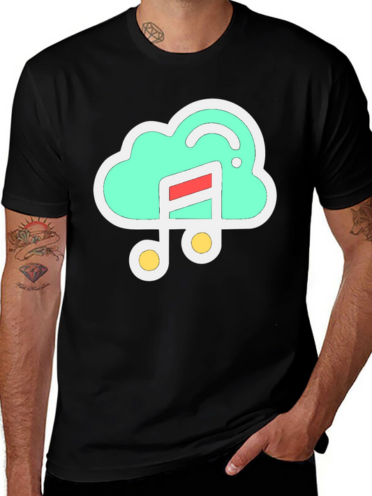 Cloud Music T-Shirt - Stylish & Comfortable