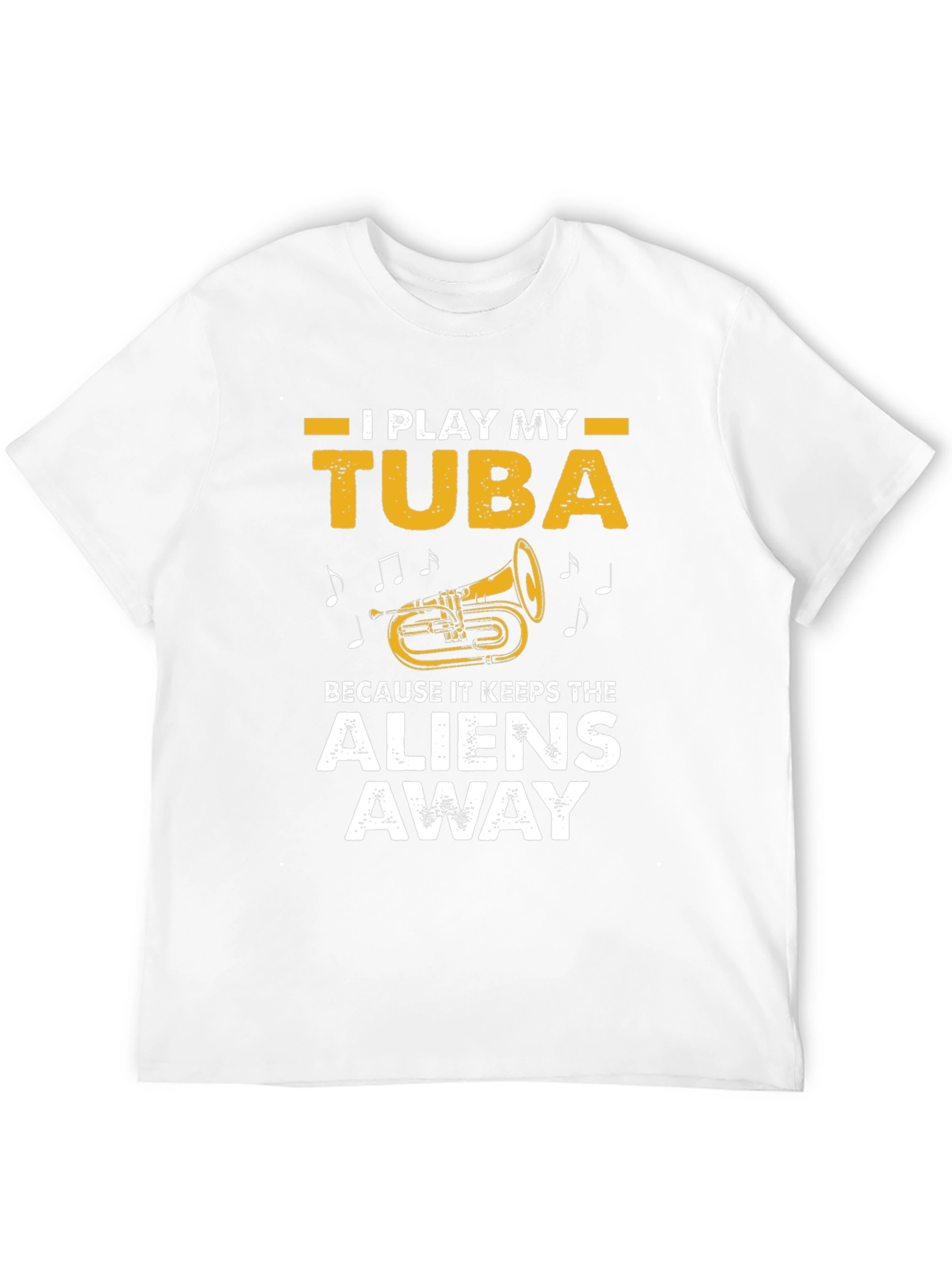 I Play My Tuba T-Shirt - Alien Protection