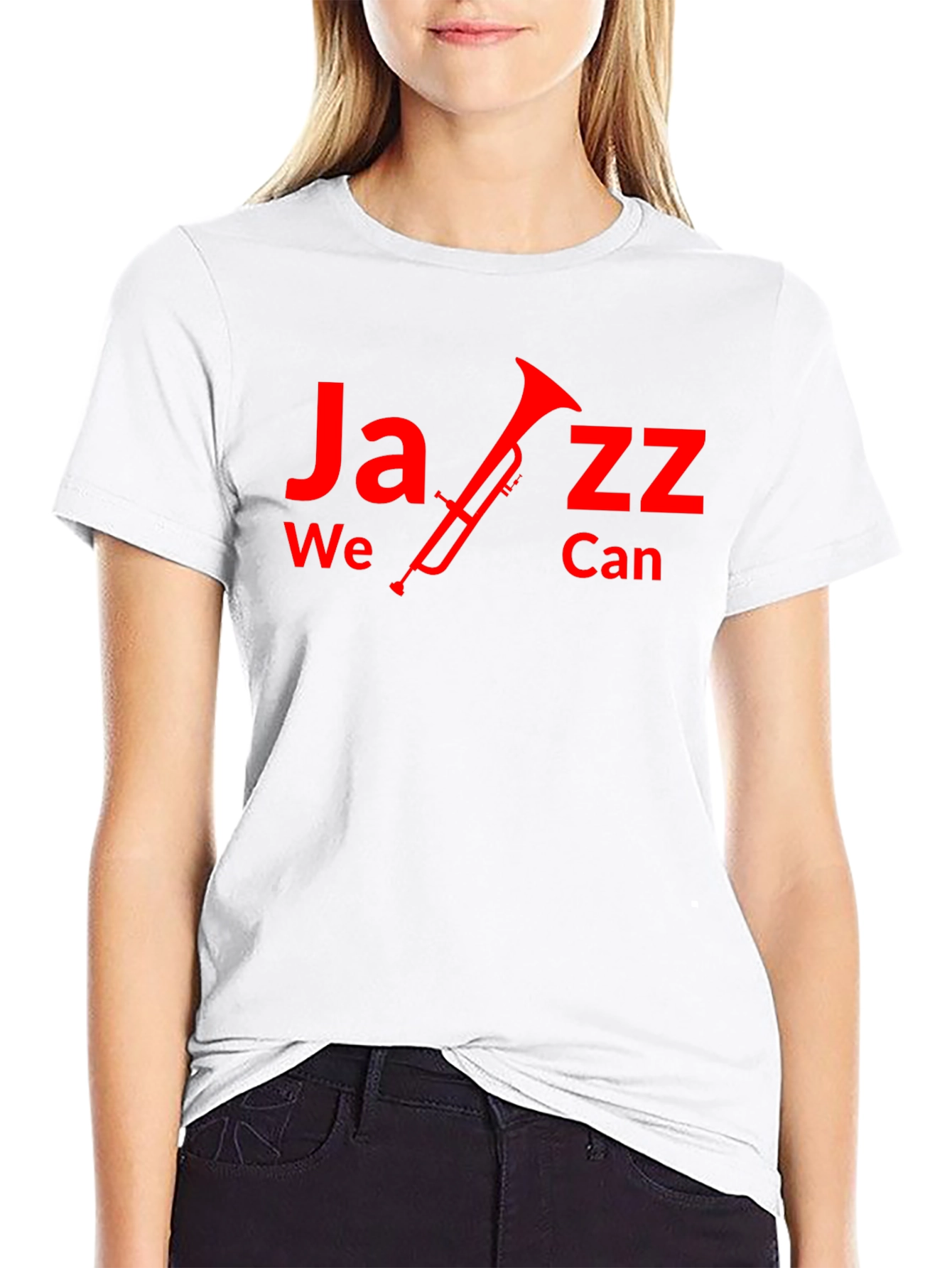 Jazz We Can Black T-Shirt