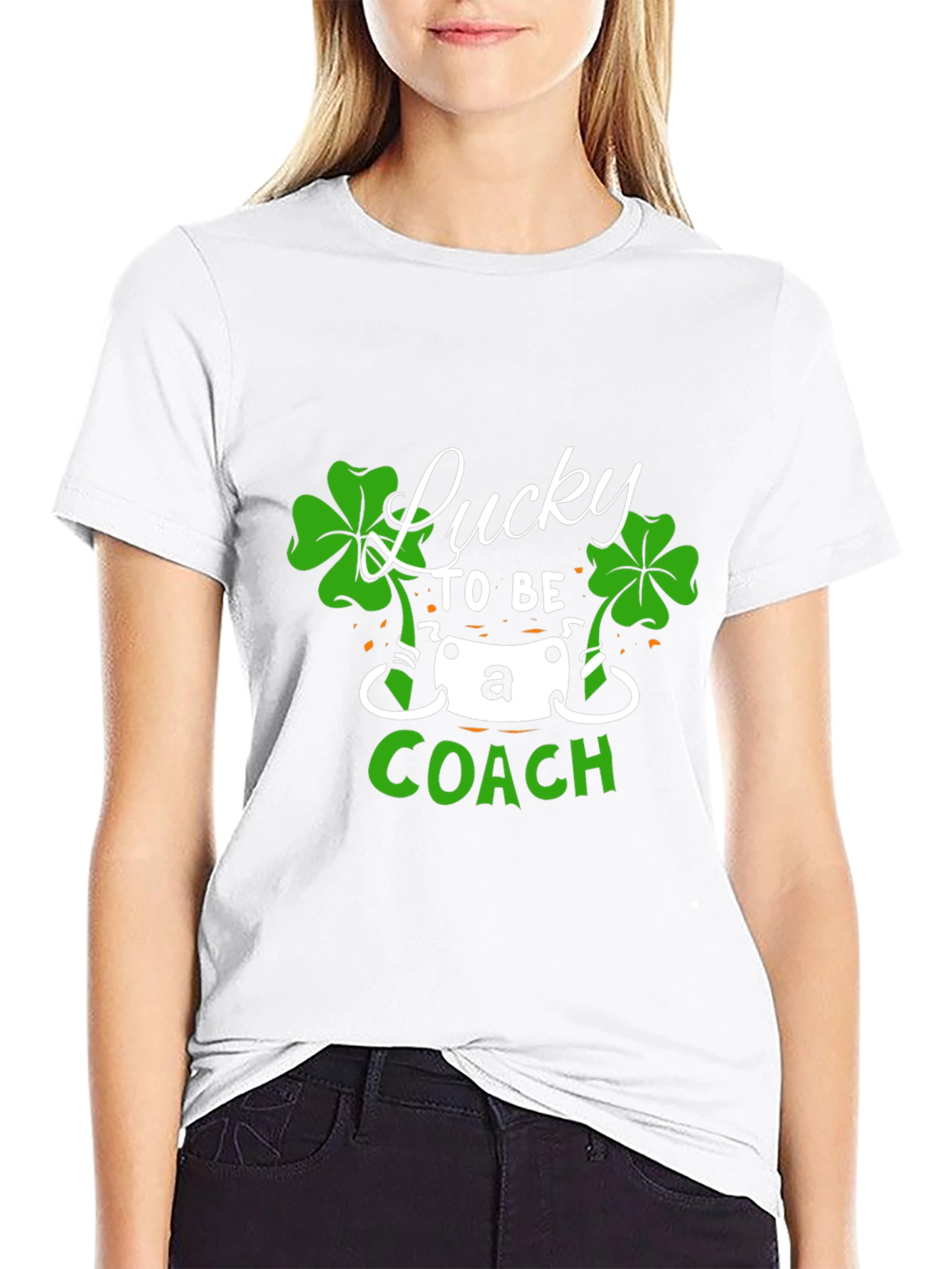 Lucky Coach St. Patricks Day Graphic Tee