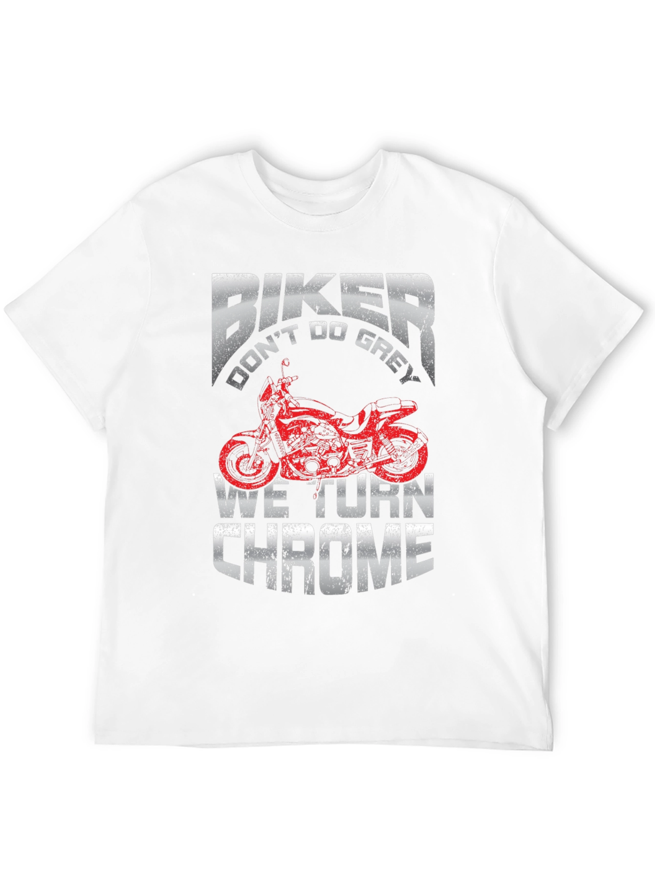 Biker Chrome T-Shirt: Ride in Style