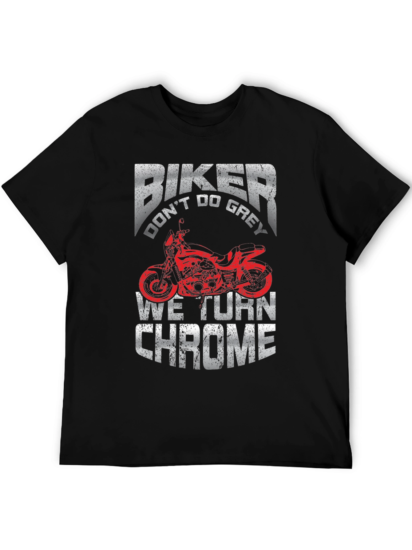Biker Chrome T-Shirt: Ride in Style