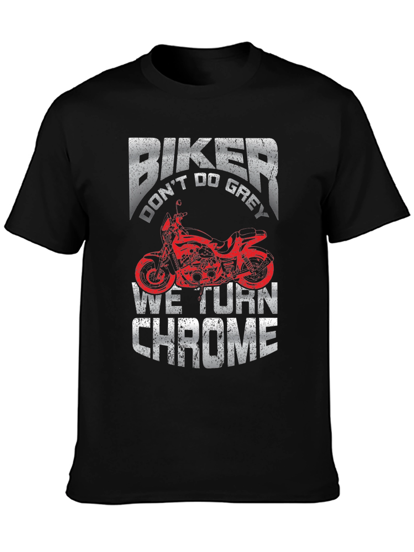 Biker Chrome T-Shirt: Ride in Style