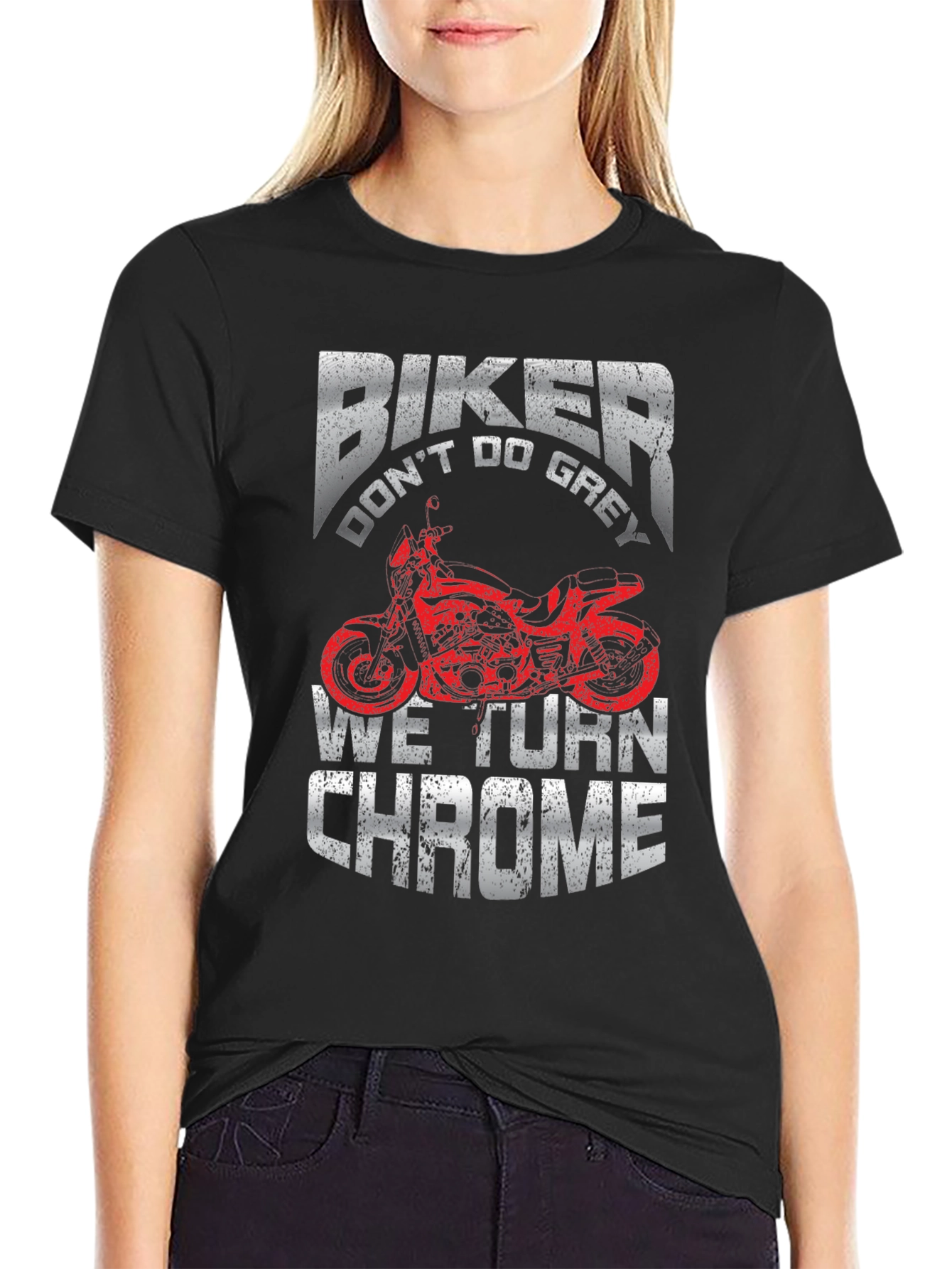 Biker Chrome T-Shirt: Ride in Style