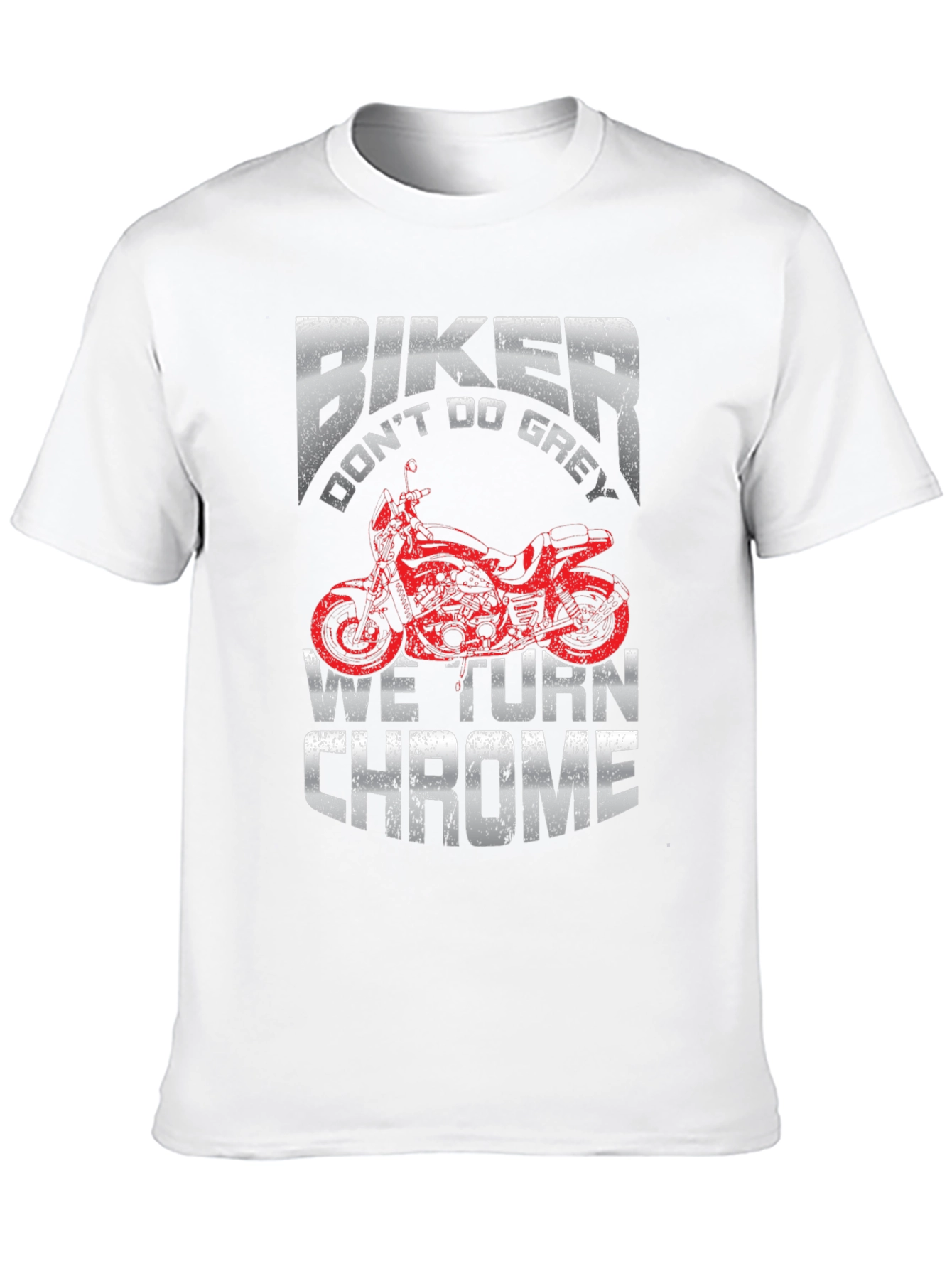 Biker Chrome T-Shirt: Ride in Style