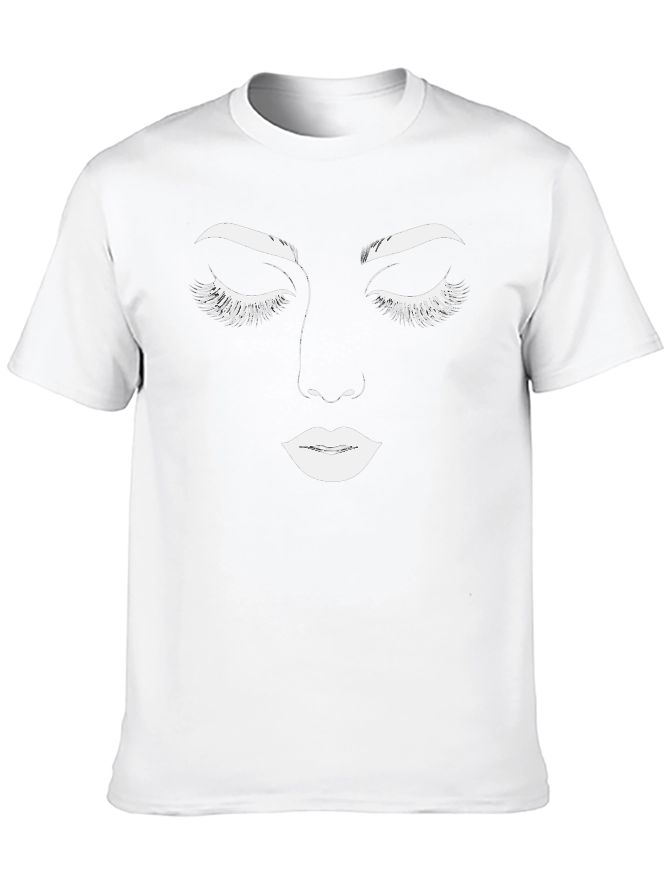 Minimalist Face Graphic Tee
