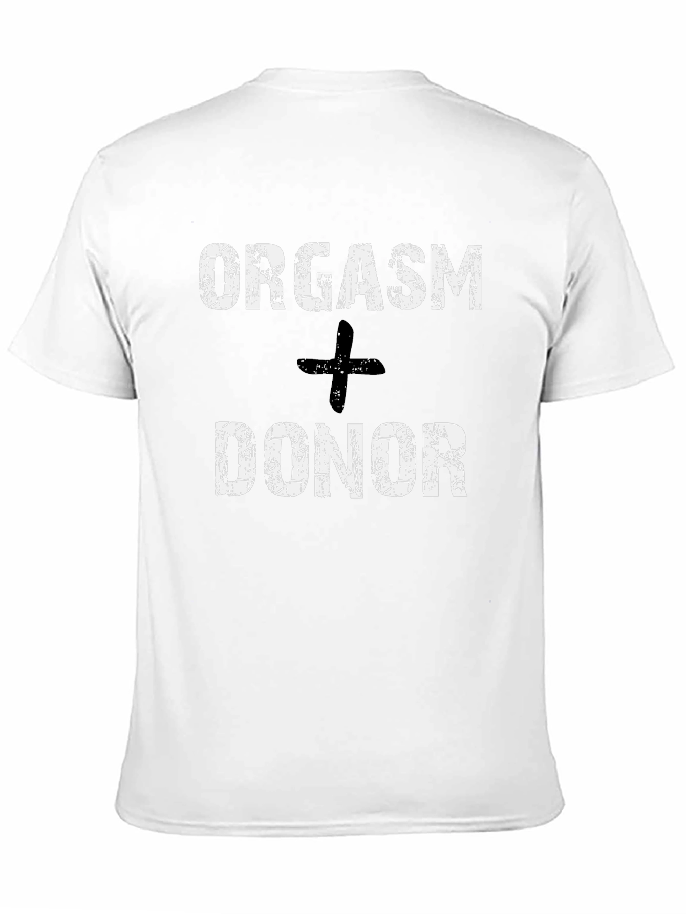 Orgasm Donor Black Graphic Tee