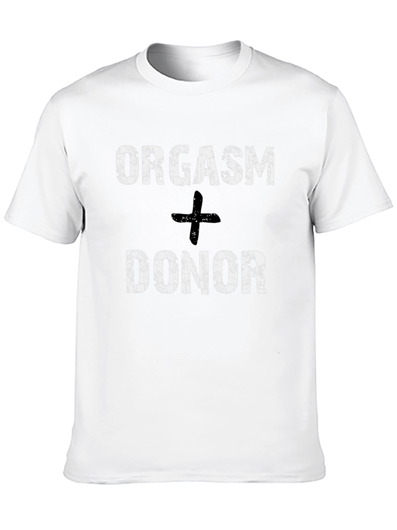 Orgasm Donor Black Graphic Tee