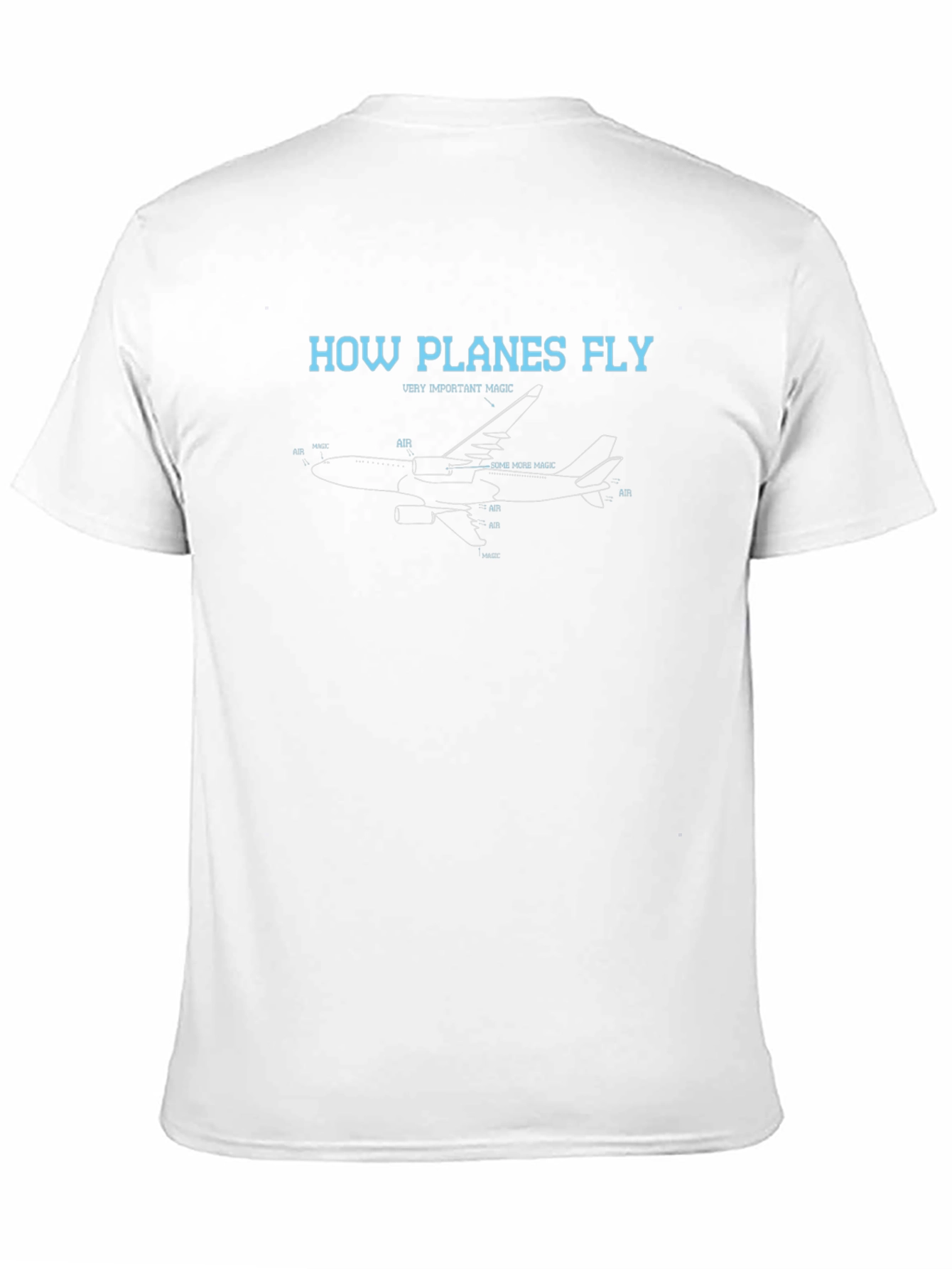 How Planes Fly T-Shirt - Aviation Magic
