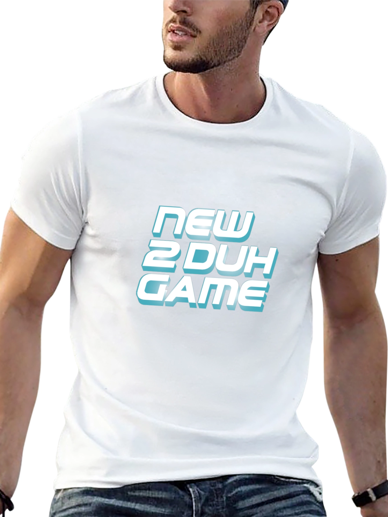New 2 Duh Game Black T-Shirt