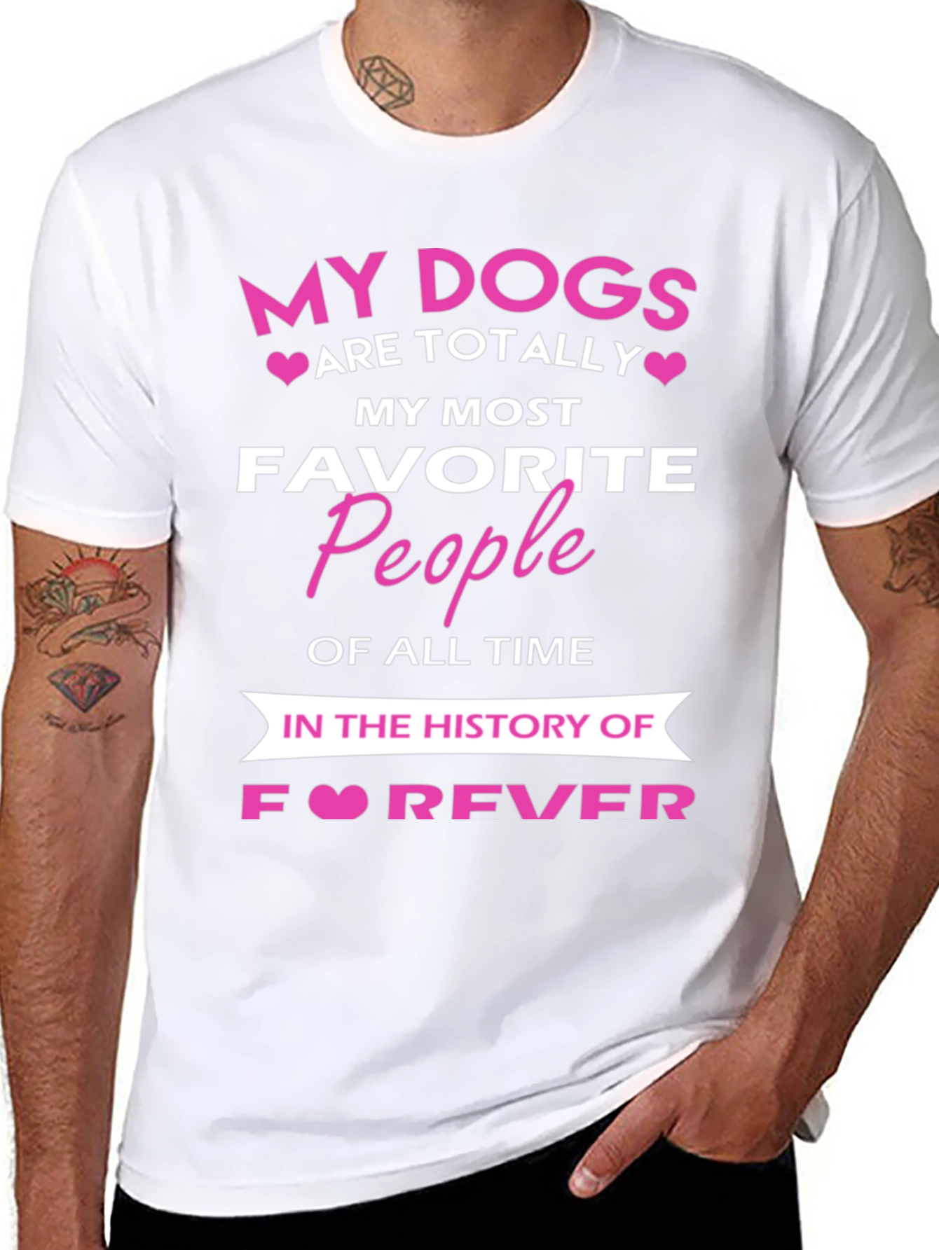 My Dogs are Totally My Favorite People T-Shirt