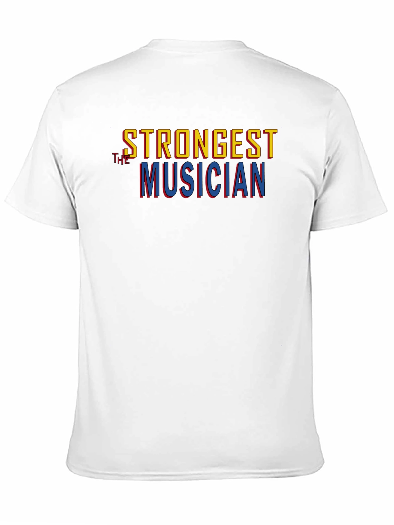 Strongest Musician Graphic Tee - Stylish Black T-Shirt