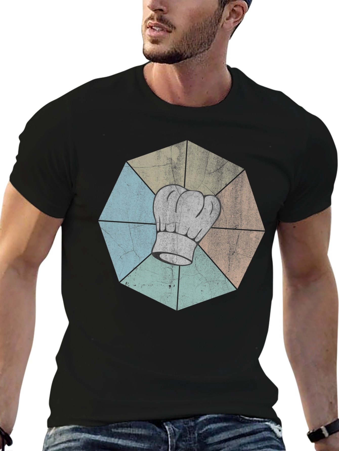 Chef Hat Retro Graphic T-Shirt