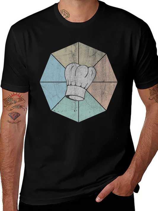 Chef Hat Retro Graphic T-Shirt