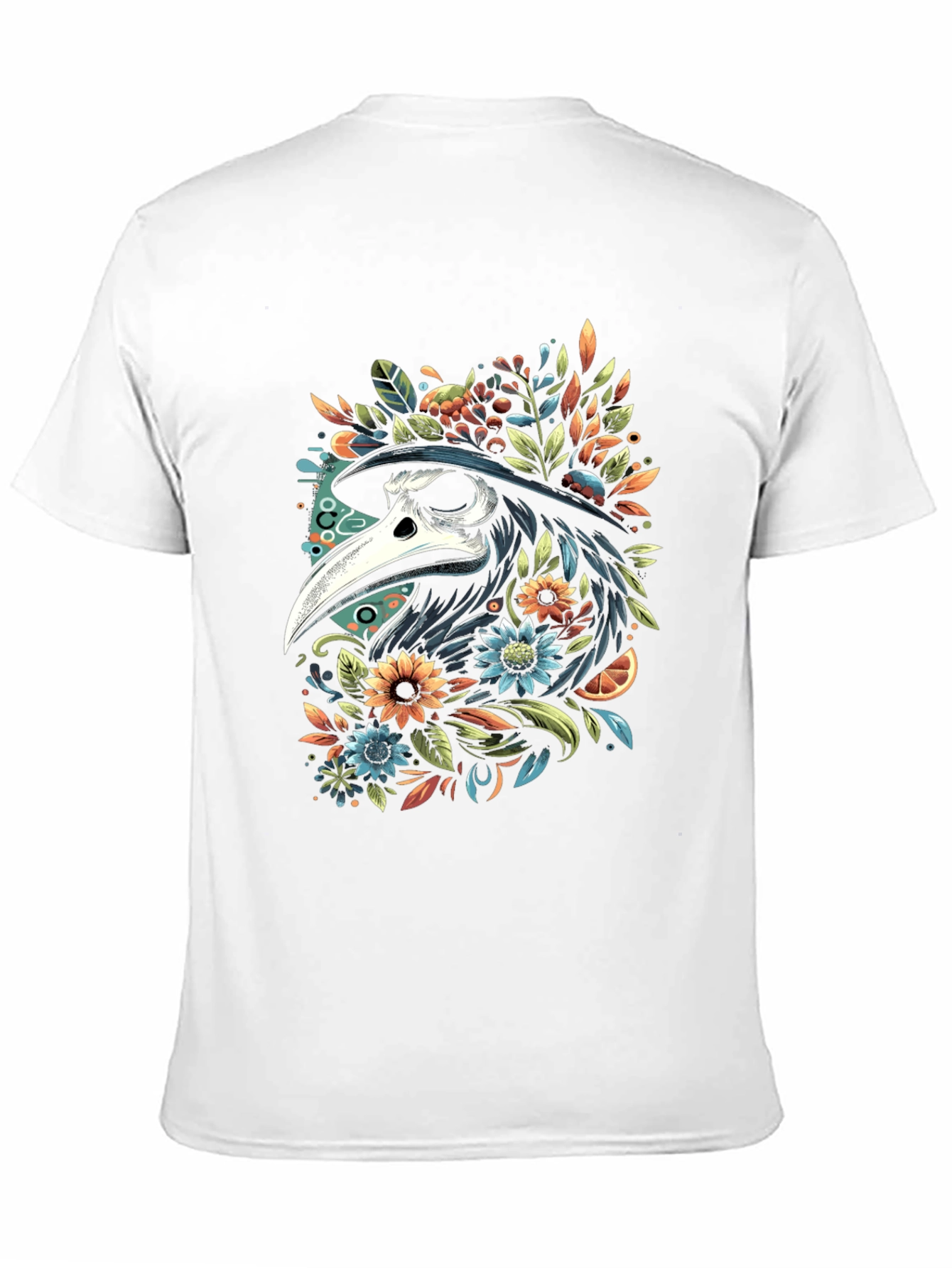 Floral Plague Doctor Graphic Tee