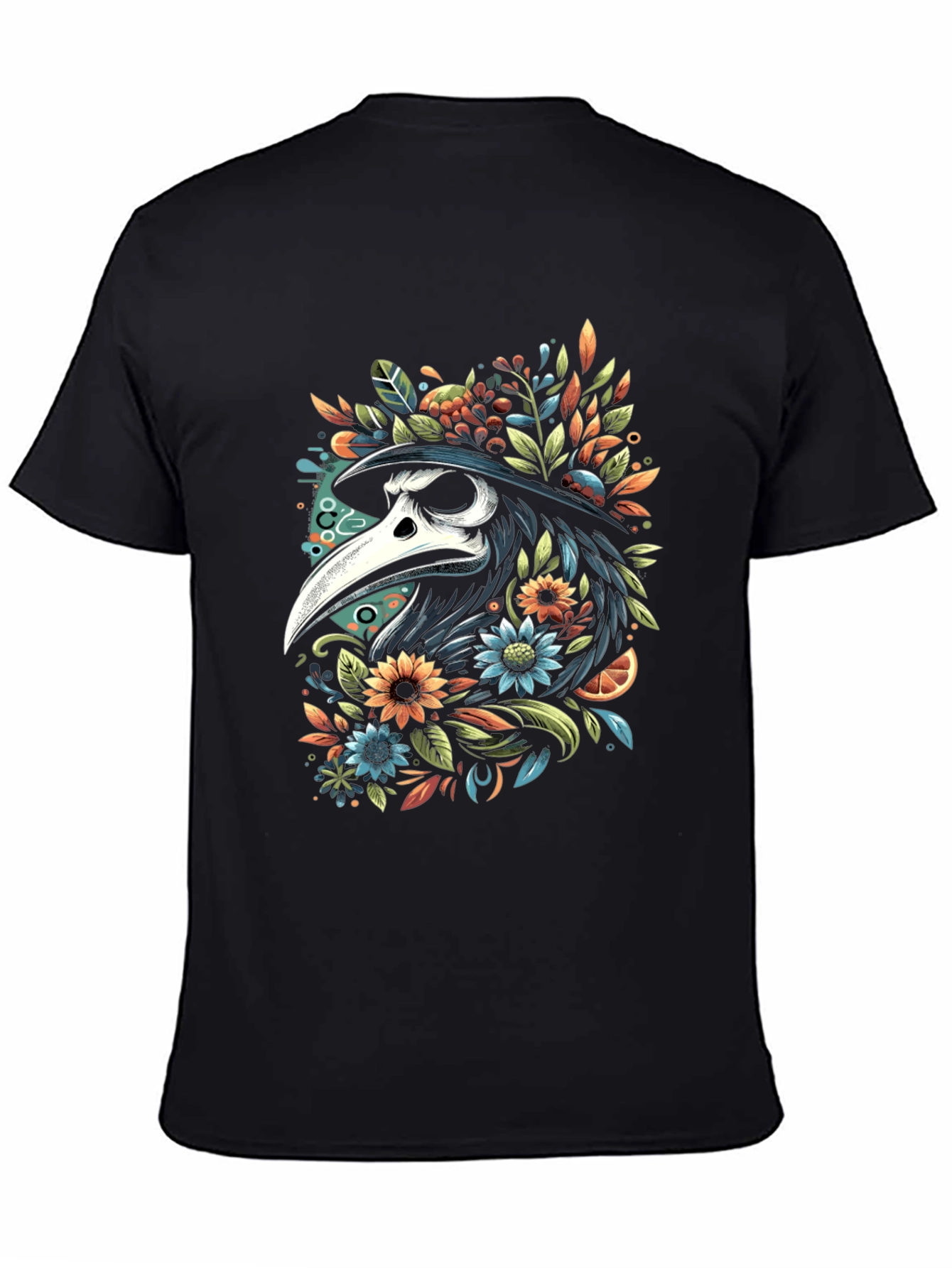Floral Plague Doctor Graphic Tee