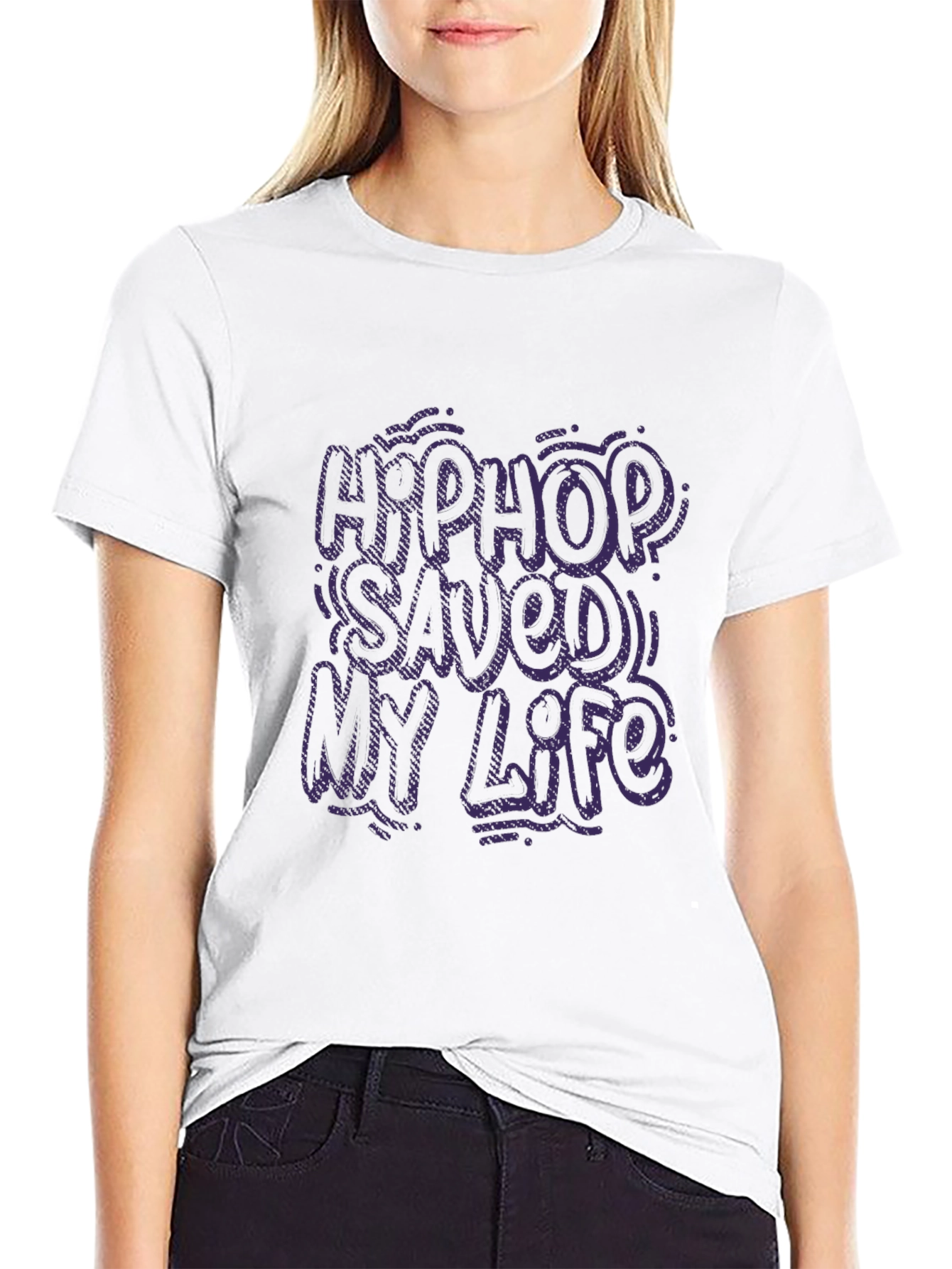 Hip Hop Saved My Life Graphic Tee
