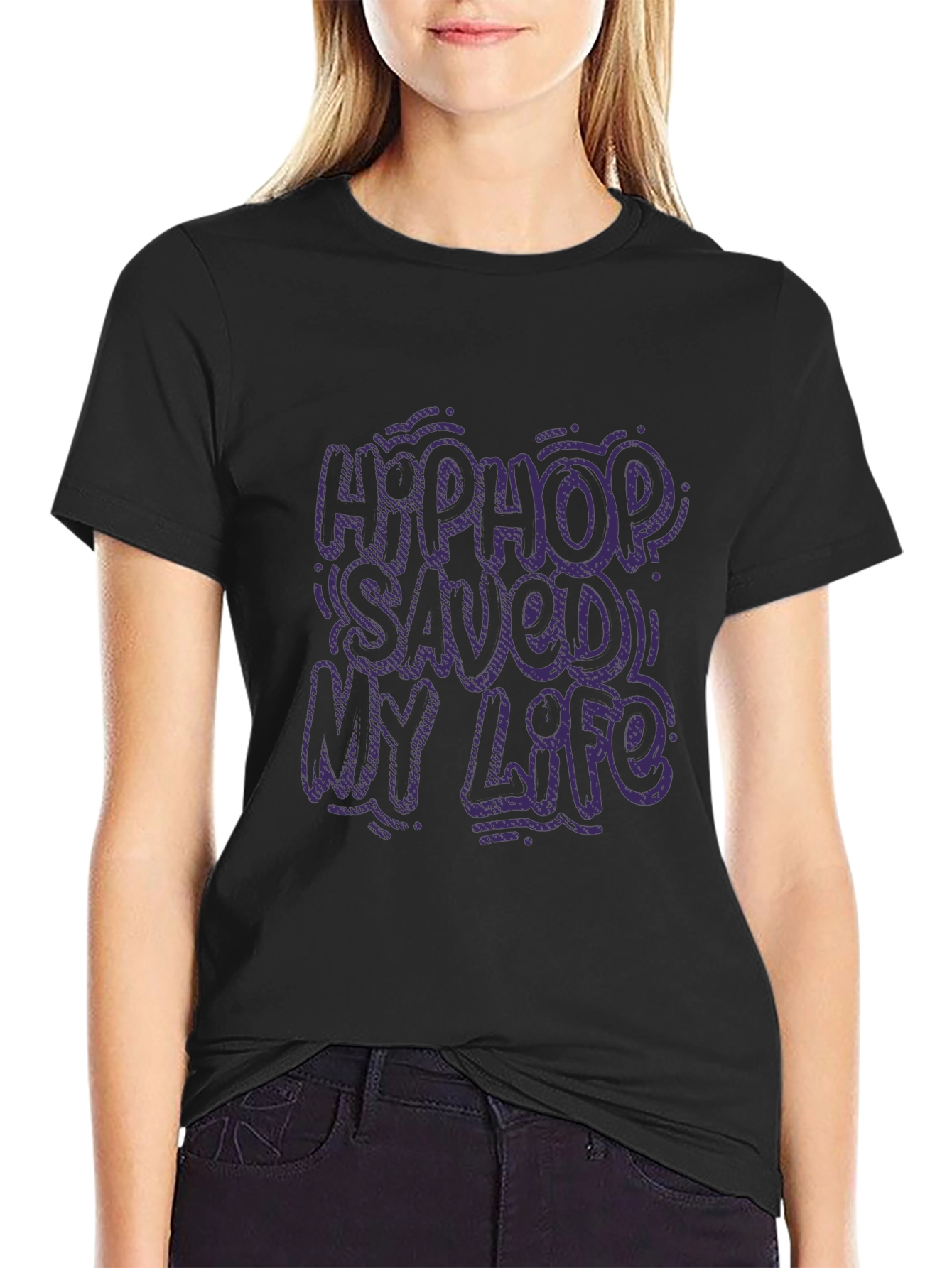 Hip Hop Saved My Life Graphic Tee