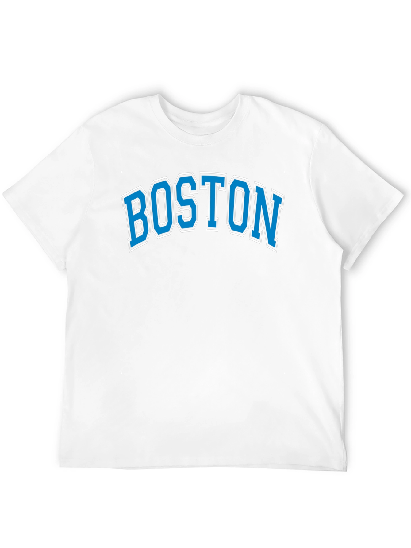 Boston Graphic Tee - Mens Black Cotton T-Shirt