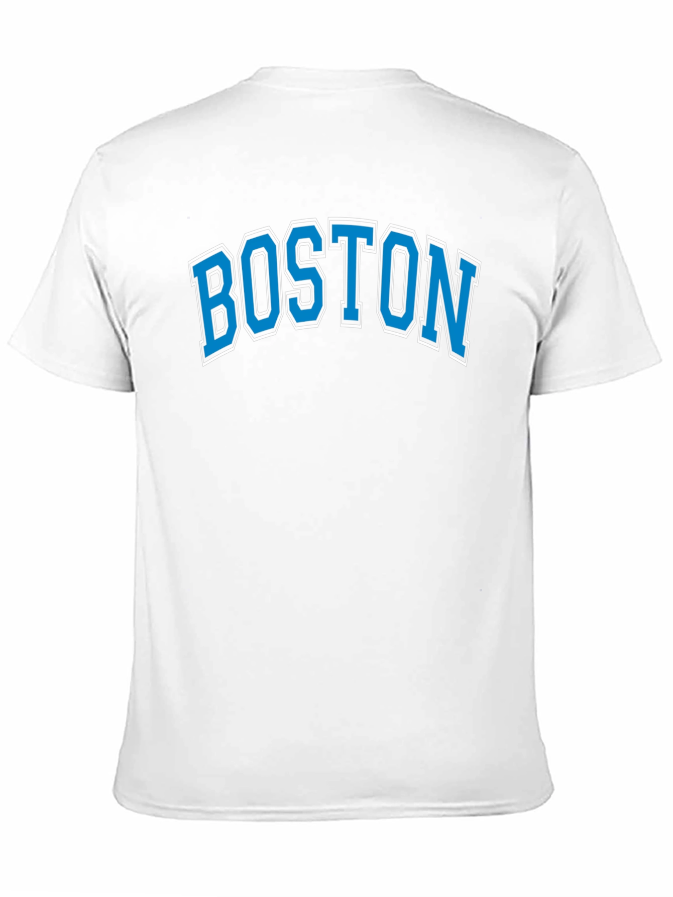 Boston Graphic Tee - Mens Black Cotton T-Shirt