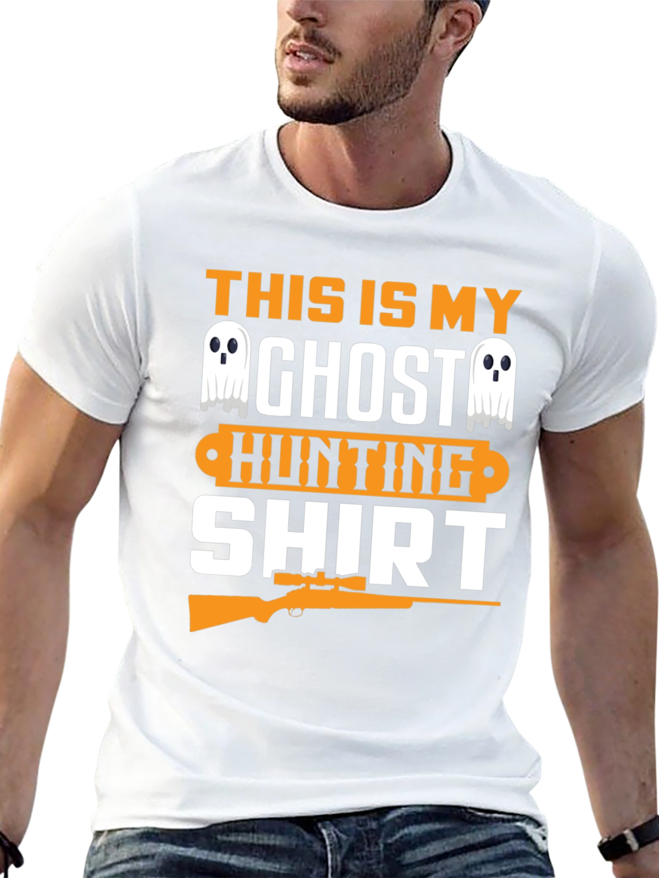 Ghost Hunting Shirt Funny Halloween Graphic Tee