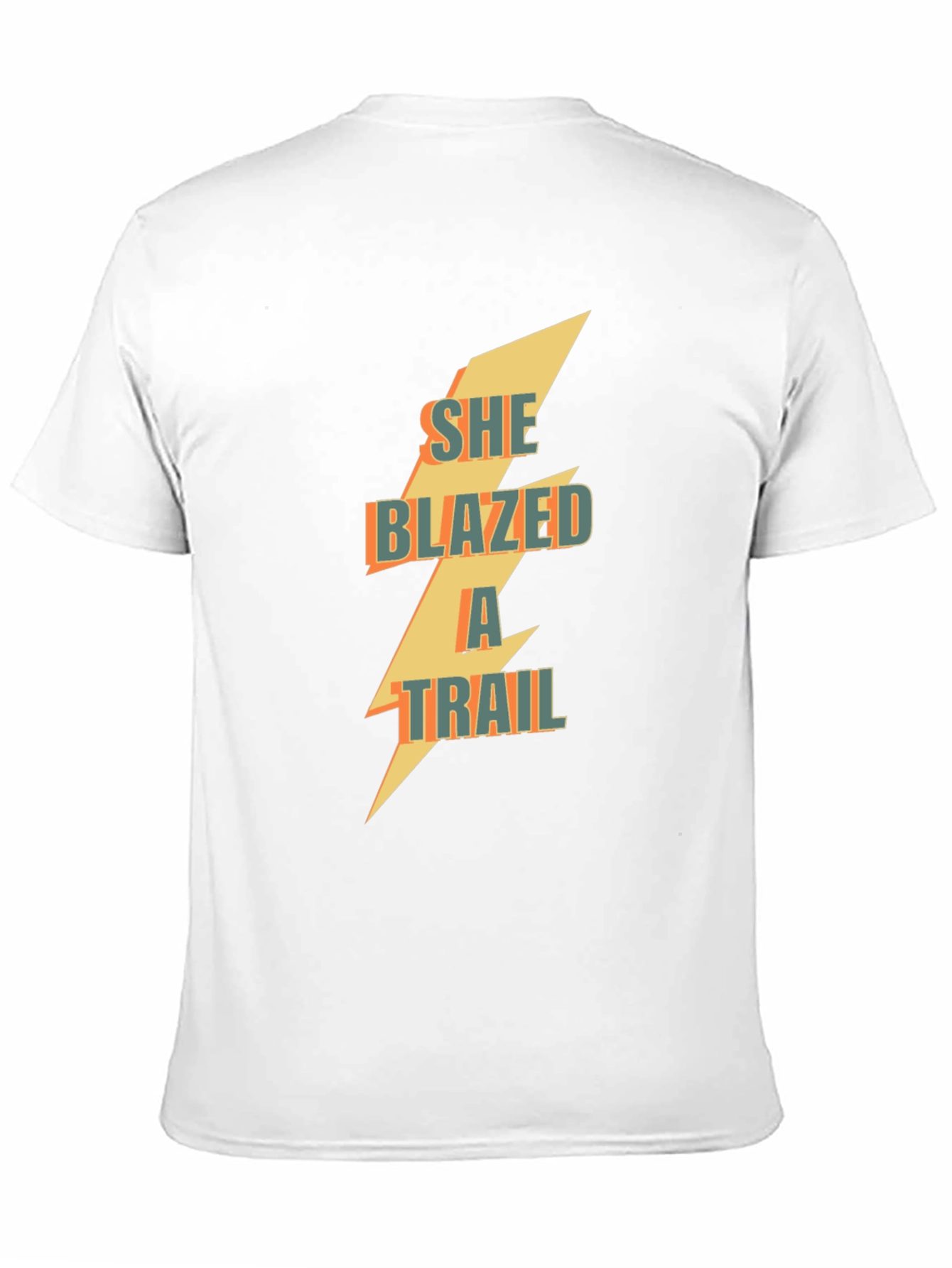 She Blazed a Trail Graphic Tee - Black Cotton