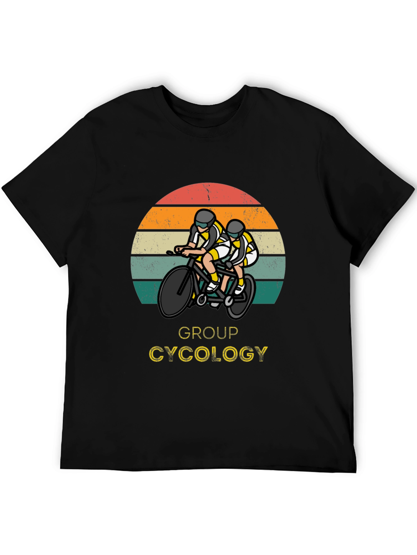 Group Cycology Graphic Tee - Cycling Lovers T-Shirt