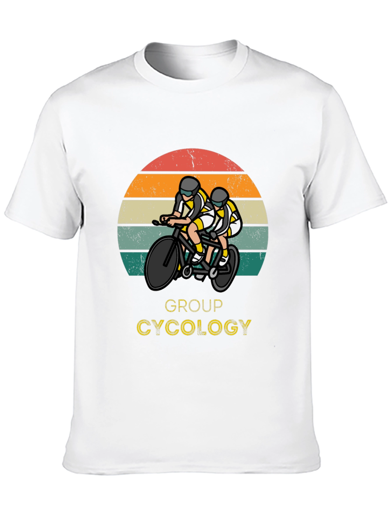 Group Cycology Graphic Tee - Cycling Lovers T-Shirt