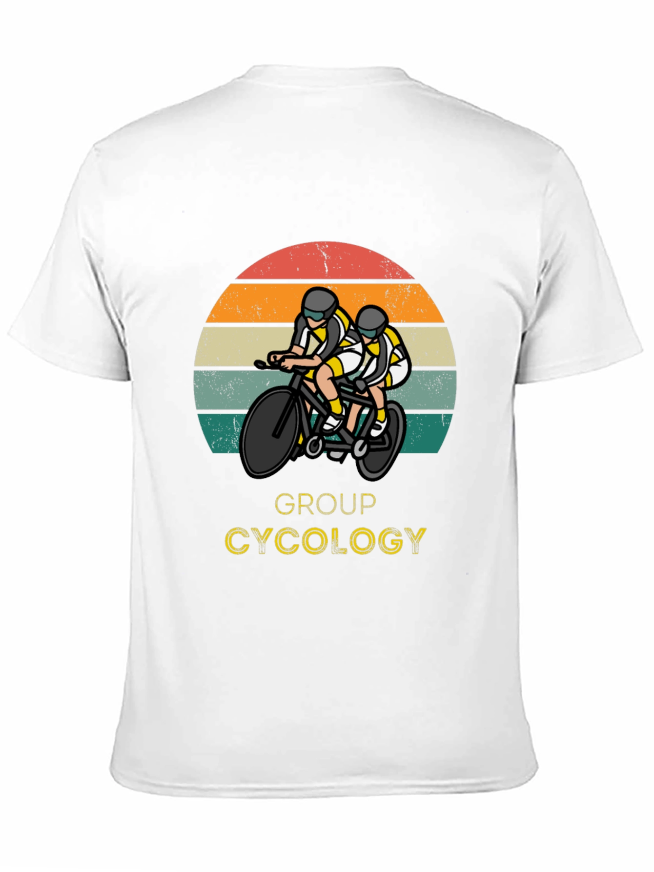 Group Cycology Graphic Tee - Cycling Lovers T-Shirt