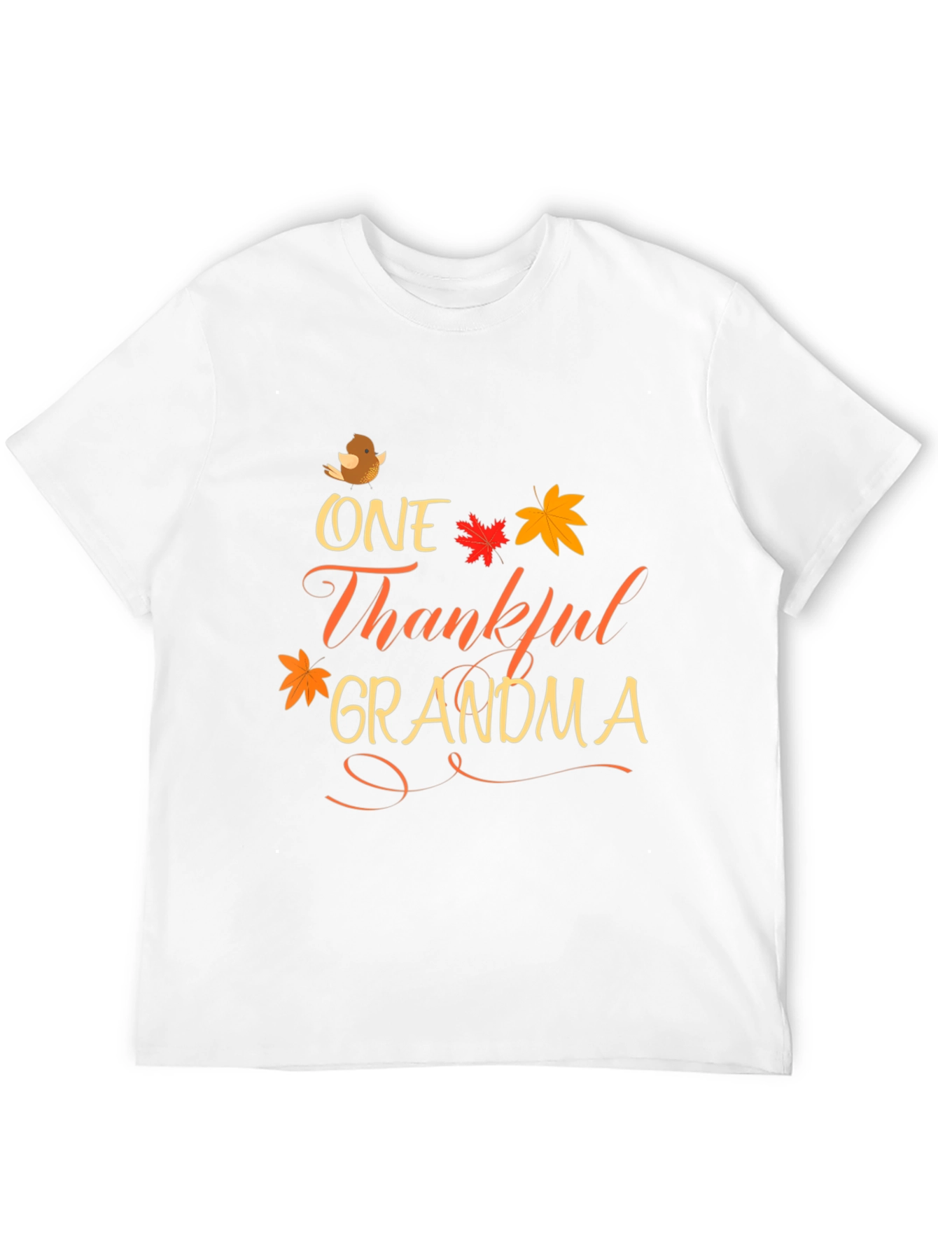 One Thankful Grandma T-Shirt - Thanksgiving Apparel
