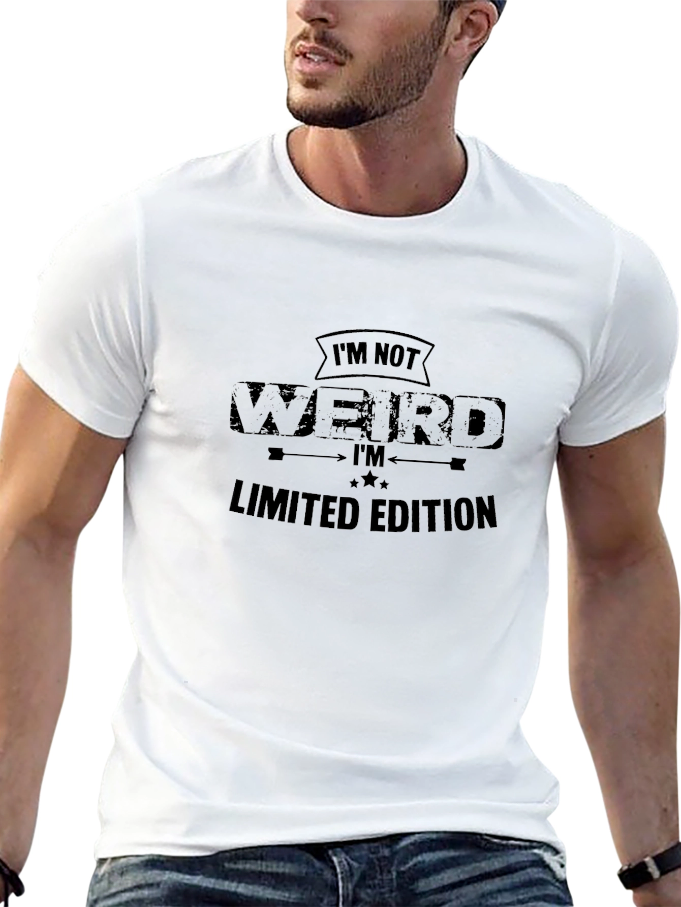 Im Not Weird - Limited Edition Black Tee