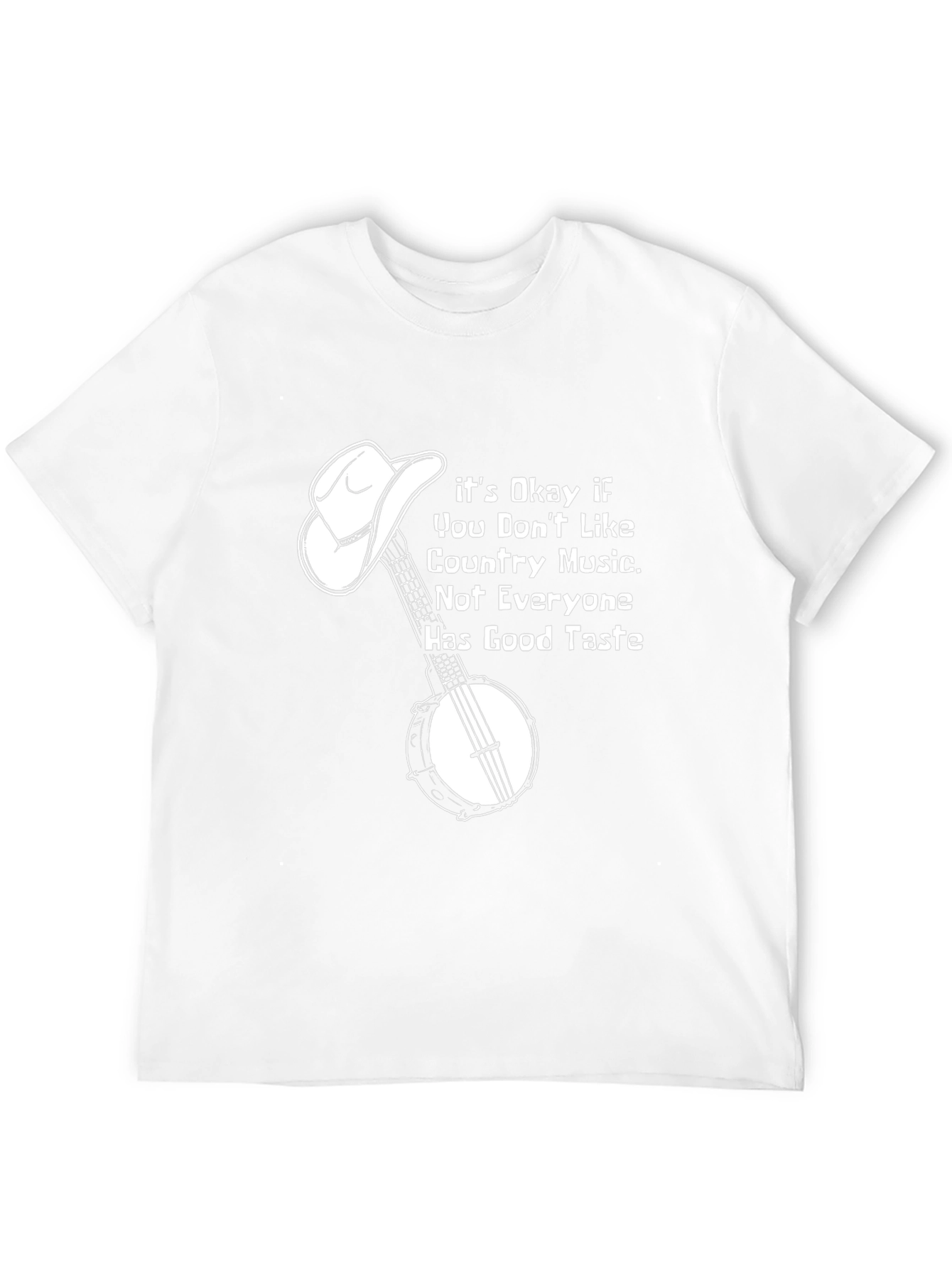 Country Music Banjo Graphic Tee - Good Taste