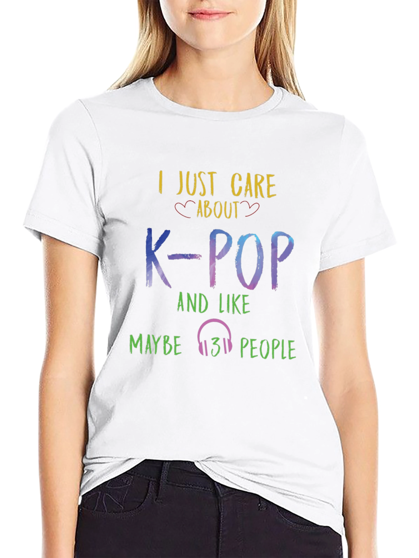 I Just Care About K-POP T-Shirt