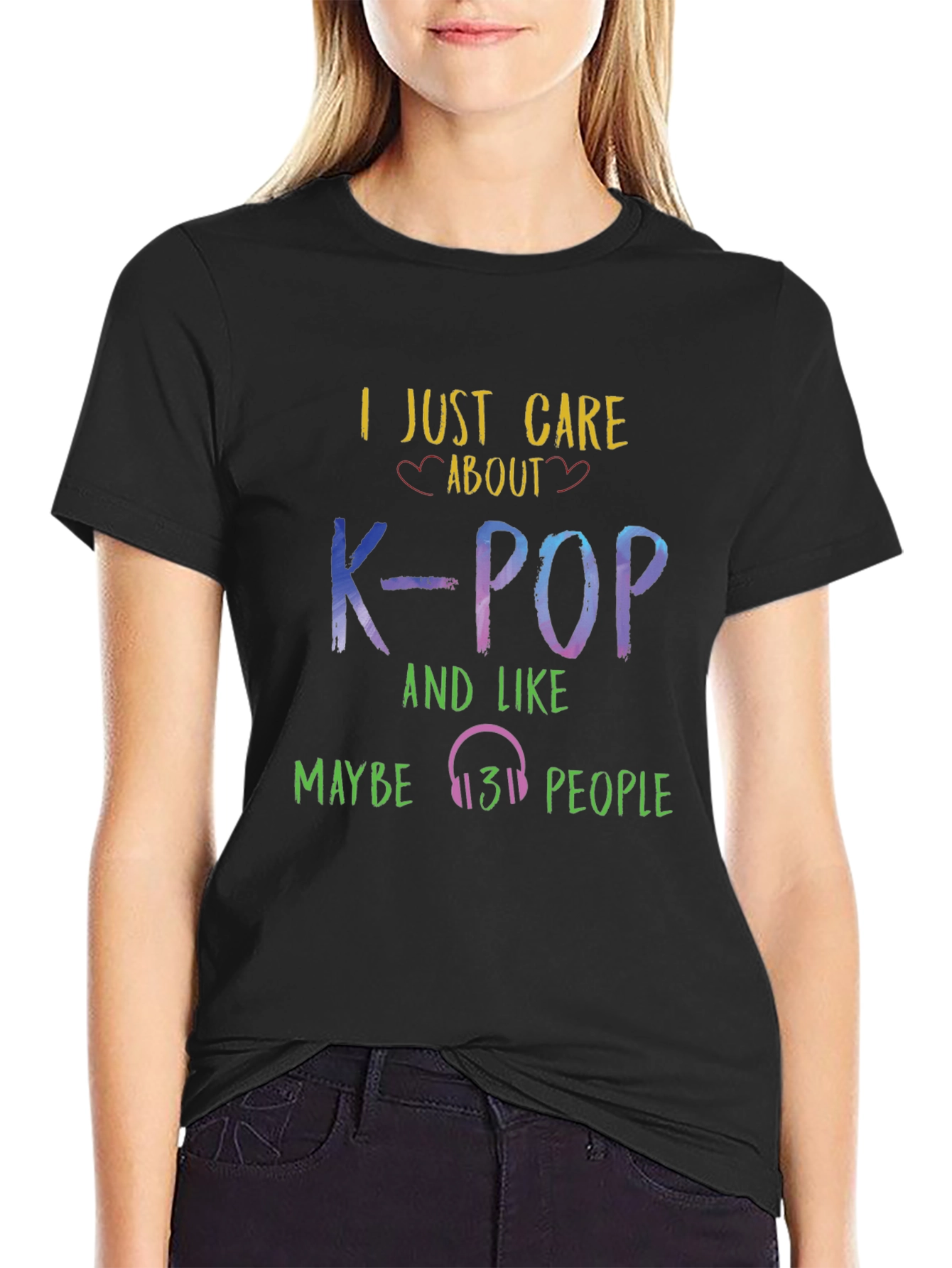 I Just Care About K-POP T-Shirt
