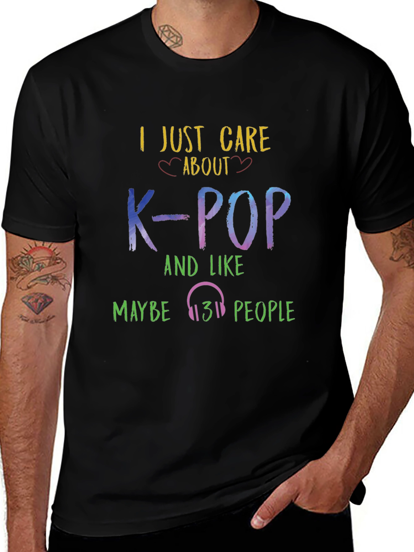 I Just Care About K-POP T-Shirt