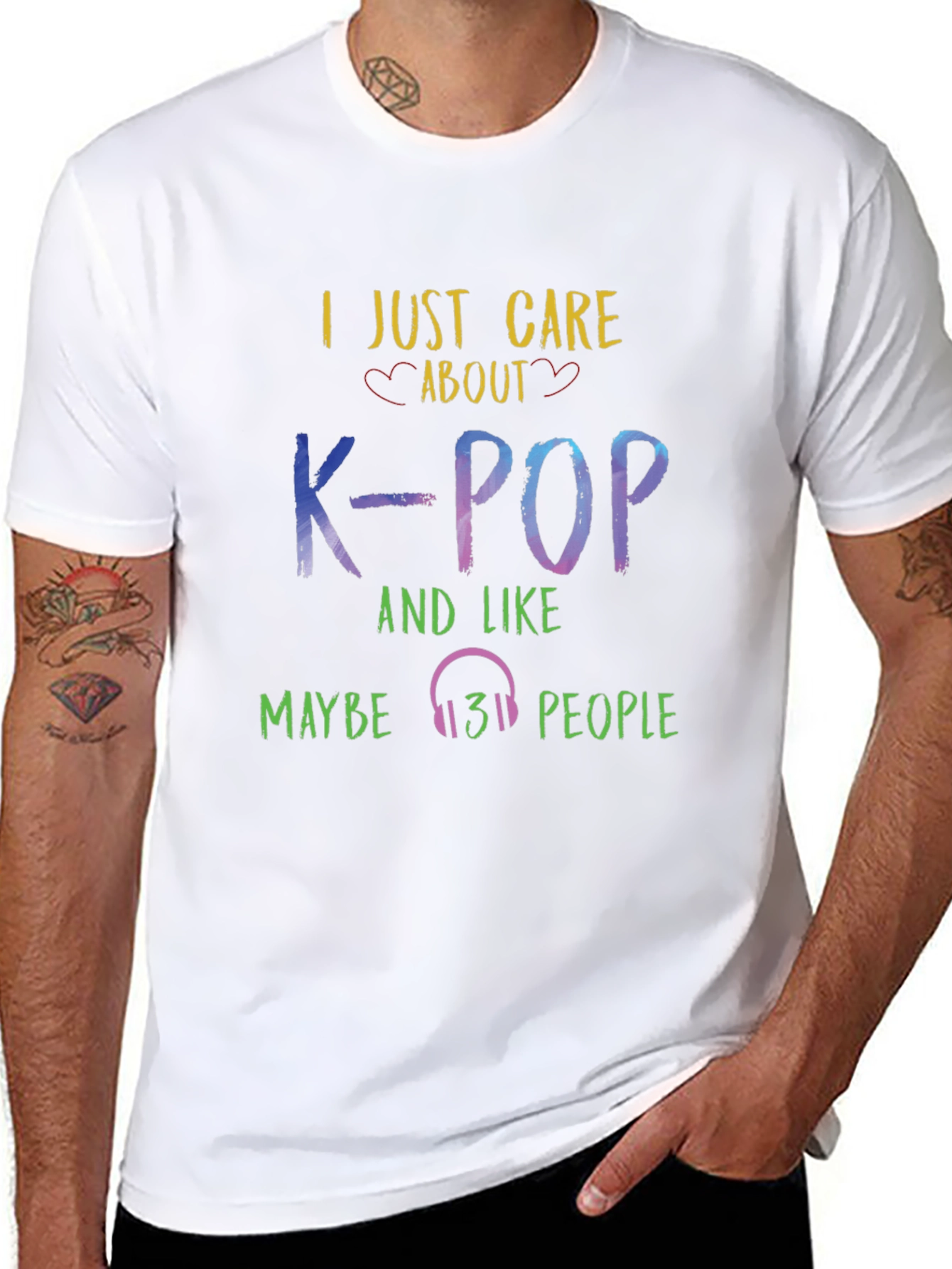 I Just Care About K-POP T-Shirt