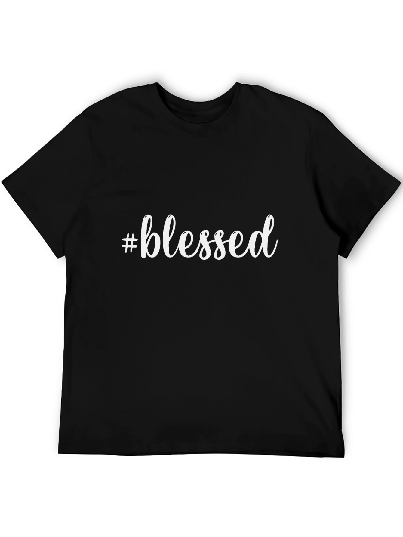 #Blessed Graphic Tee - Stylish Comfort