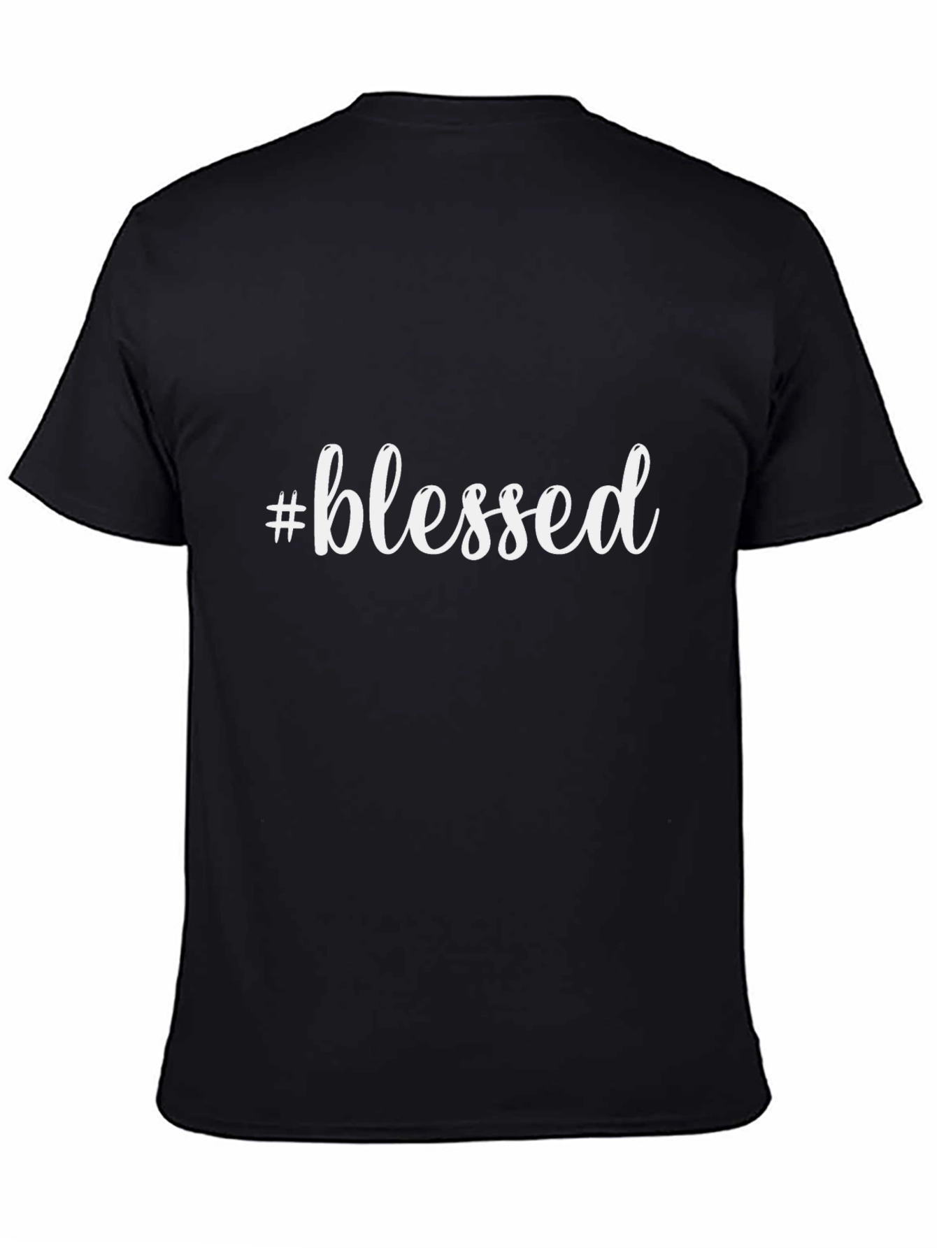 #Blessed Graphic Tee - Stylish Comfort