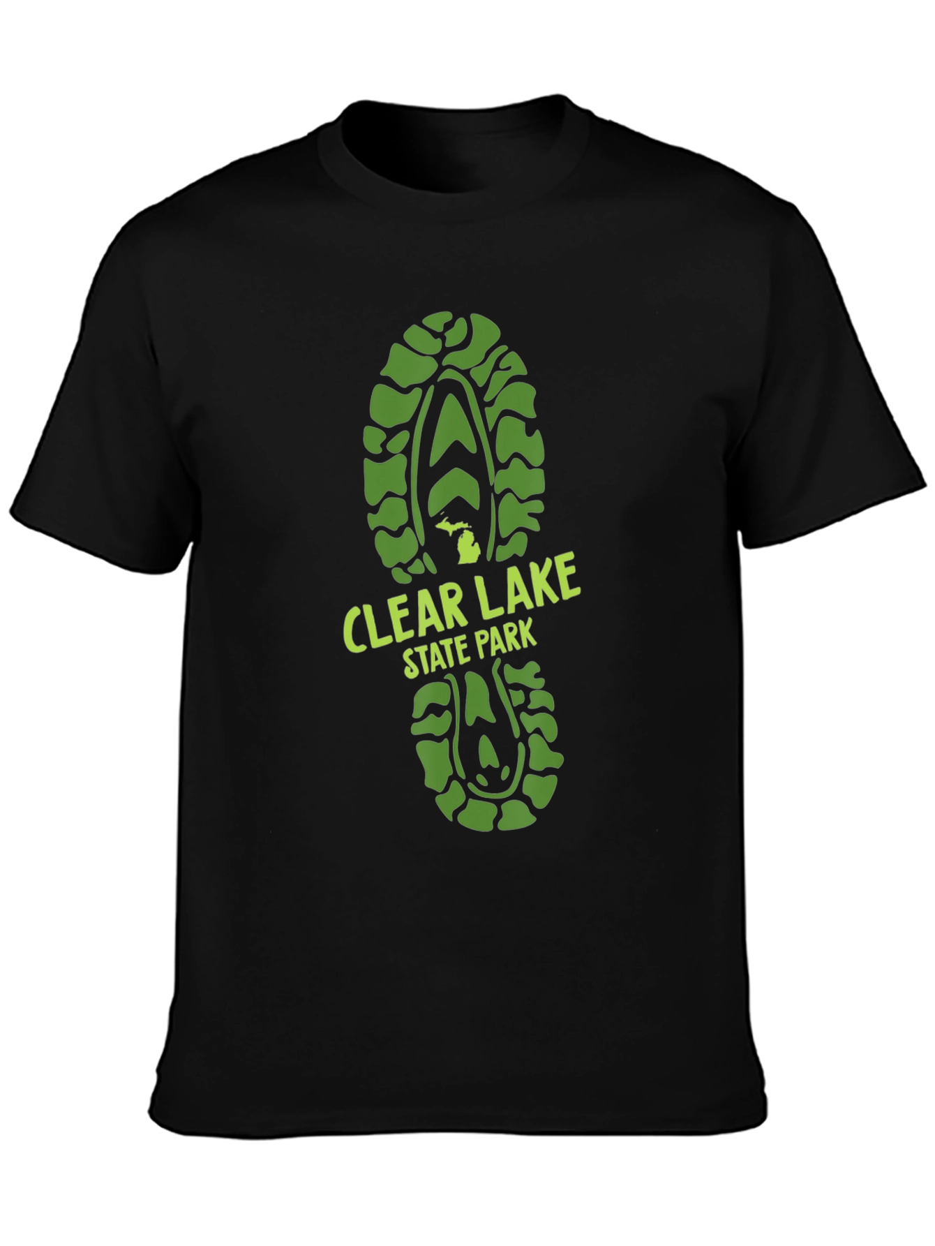Clear Lake State Park Black T-Shirt