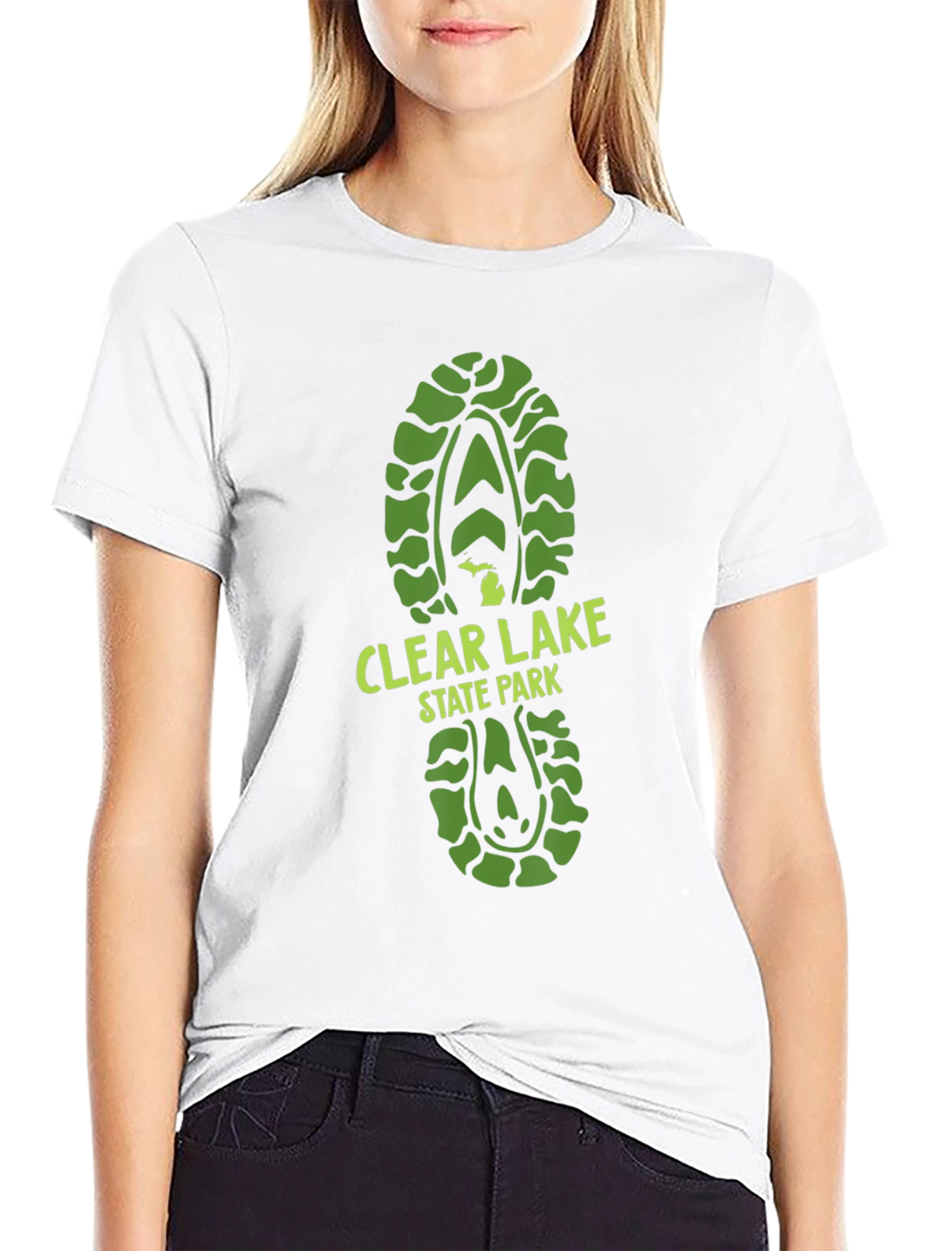 Clear Lake State Park Black T-Shirt