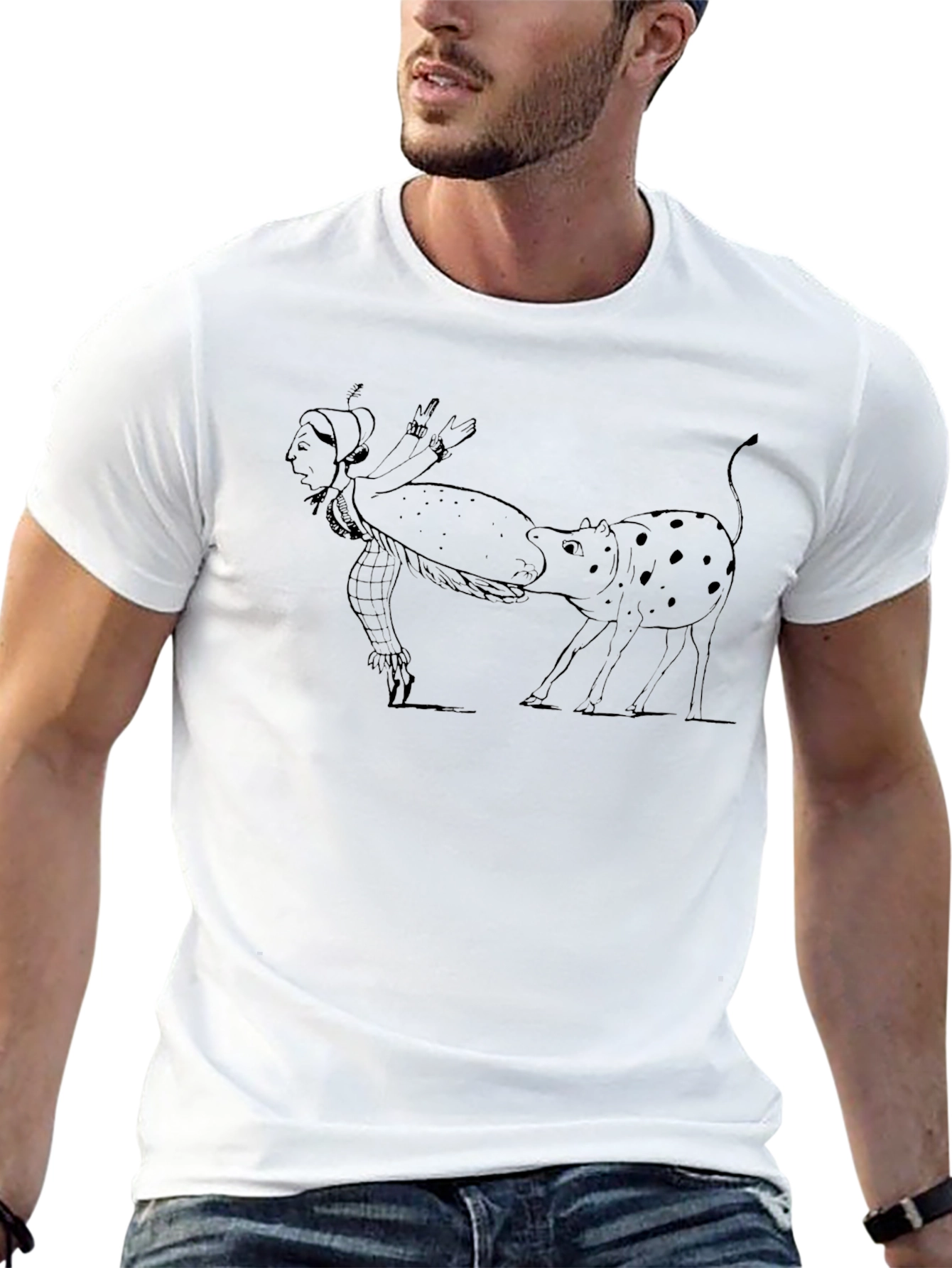 Surrealist T-Shirt: Anteater Man