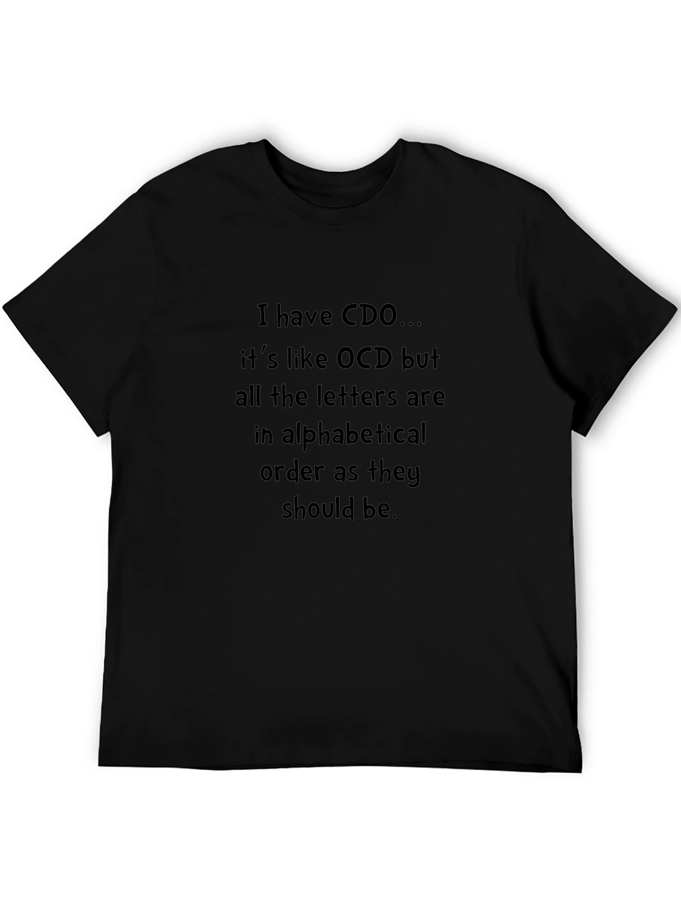 CDO Alphabetical Order T-Shirt
