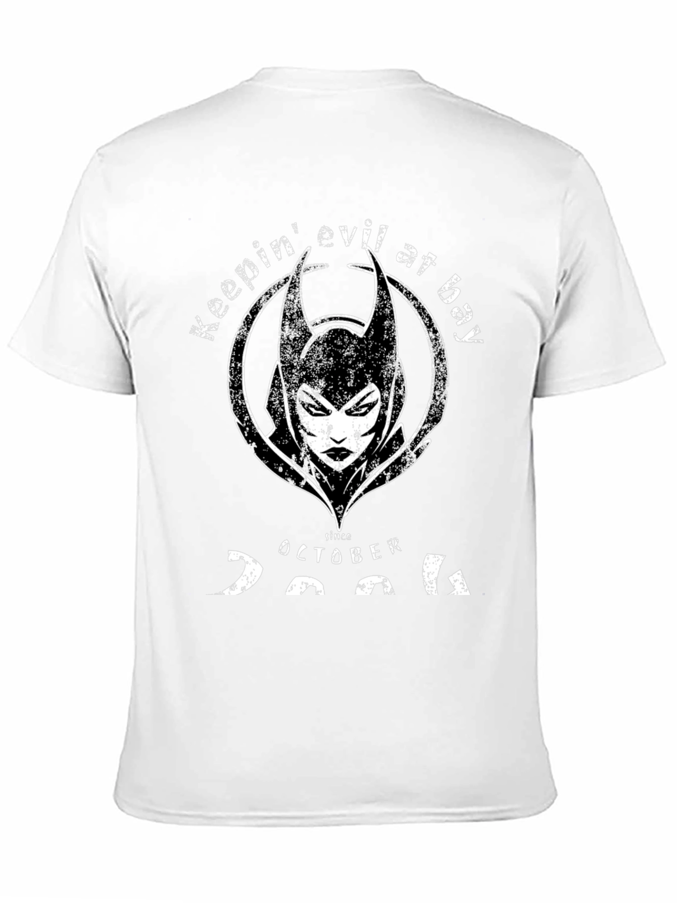 Keepin Evil at Bay Black T-Shirt