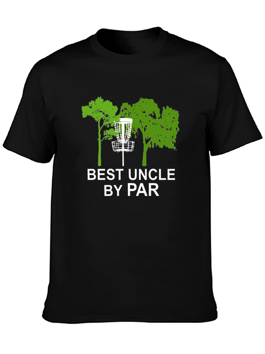 Best Uncle By Par Disc Golf T-Shirt
