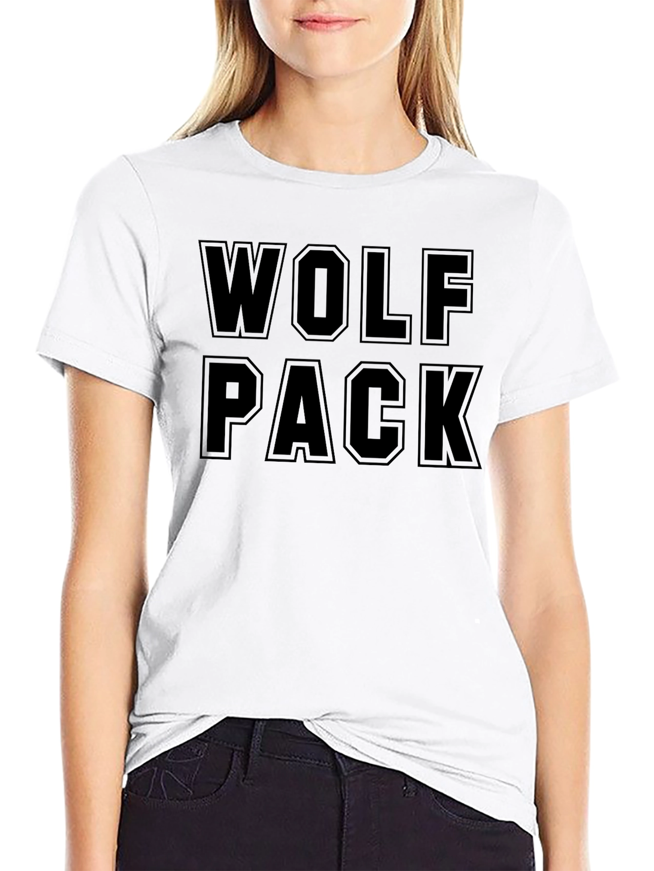 Wolf Pack Graphic Tee - Bold Statement Shirt