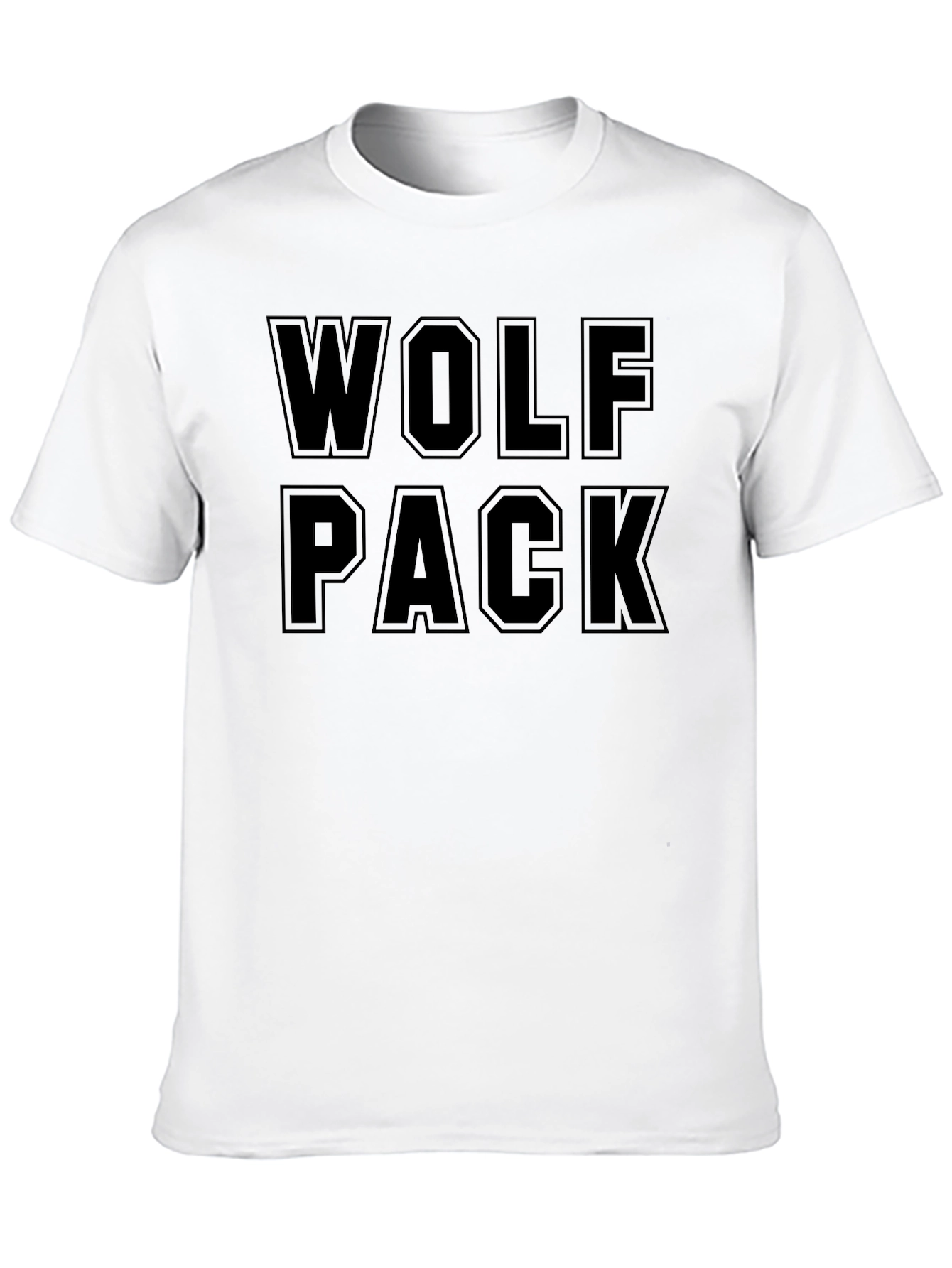 Wolf Pack Graphic Tee - Bold Statement Shirt