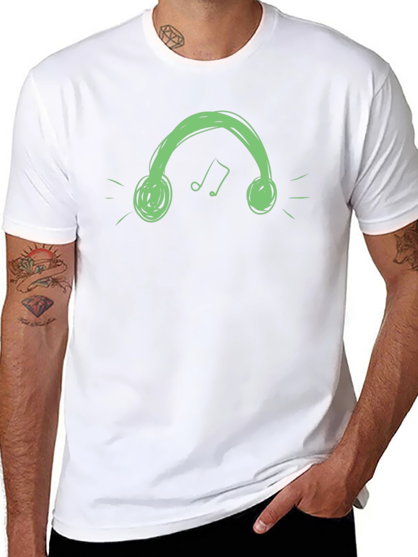 Headphones Music T-Shirt