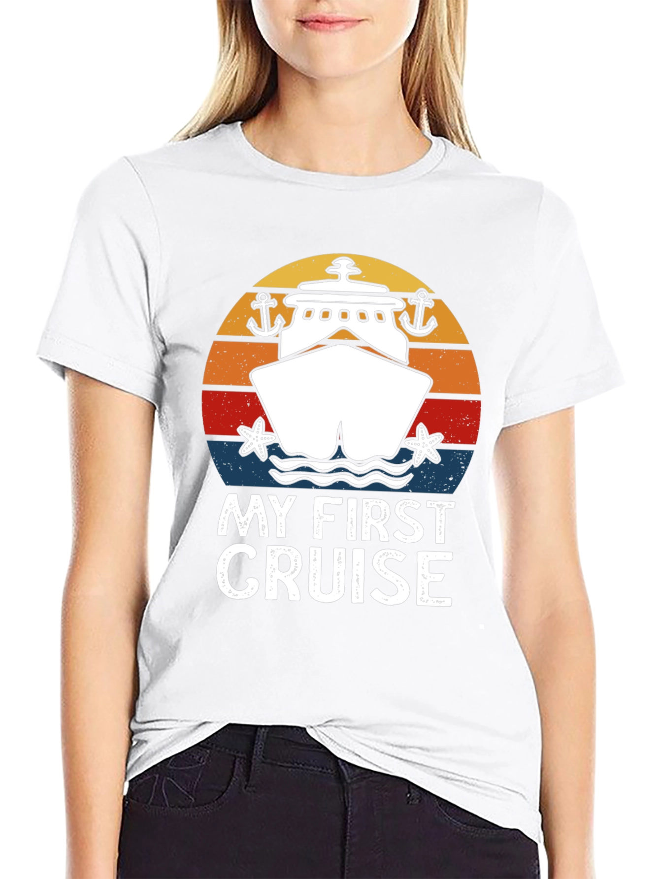 My First Cruise T-Shirt - Nautical Theme